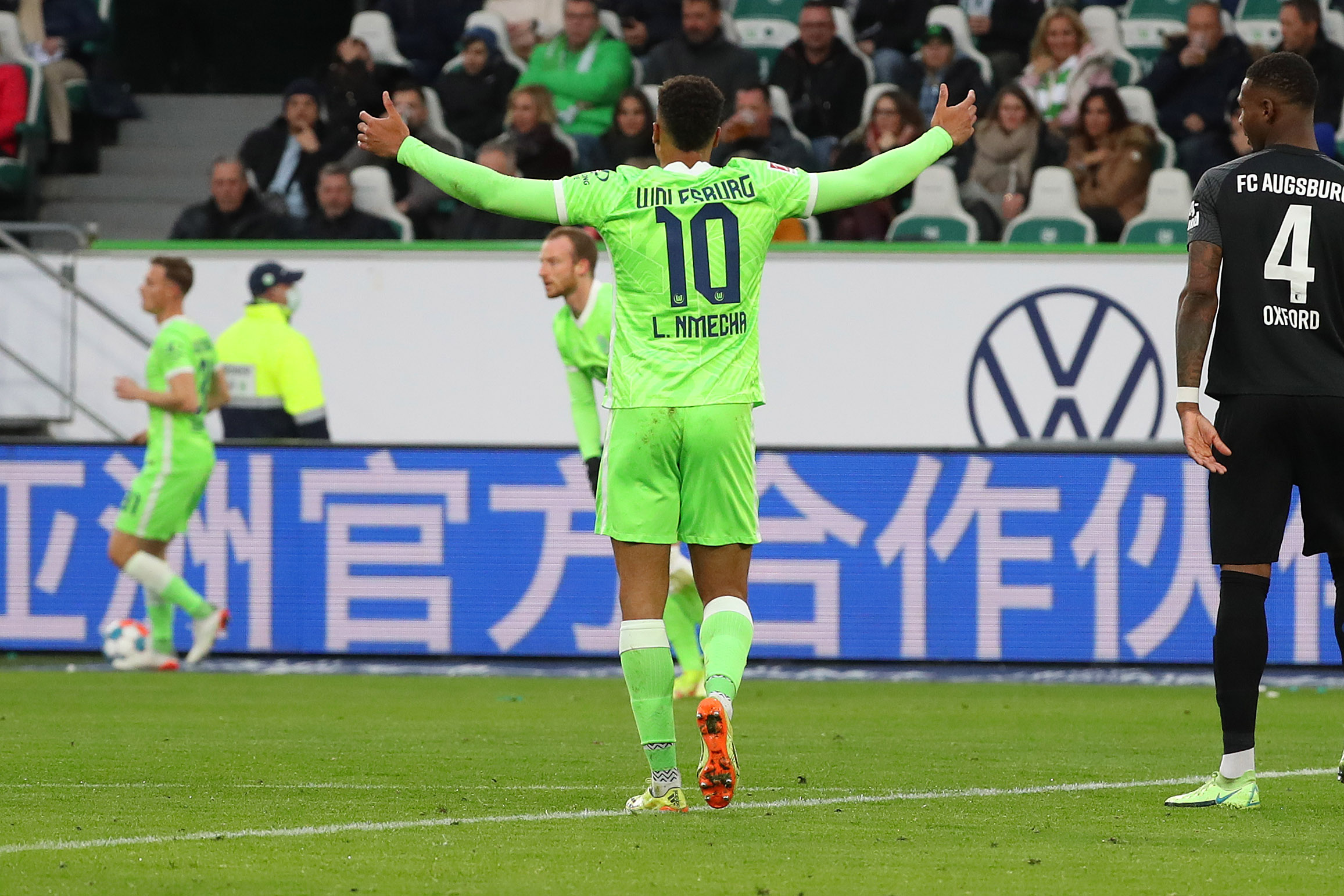 Striker VFL Wolfsburg Lukas Nmecha