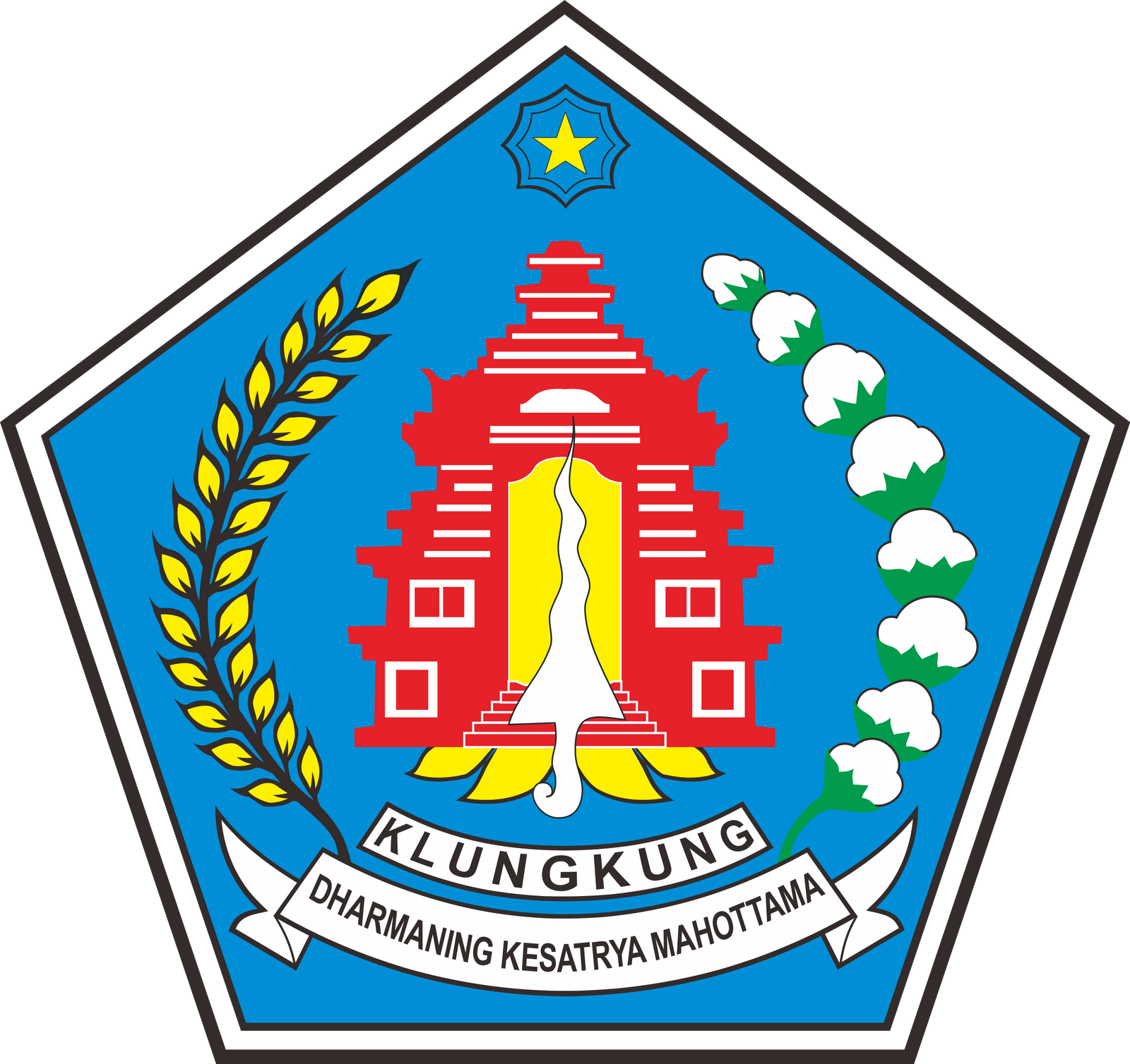 Logo Kabupaten Klungkung, Bali