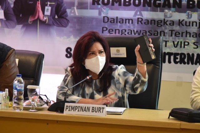 Wakil Ketua Badan Urusan Rumah Tangga (BURT) DPR Evita Nursanty.