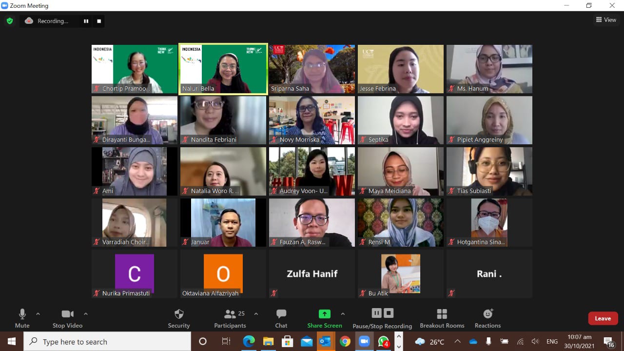 Lokakarya pendidikan yang digelar Education New Zealand (ENZ) dan Jaringan Sekolah Cikal.  