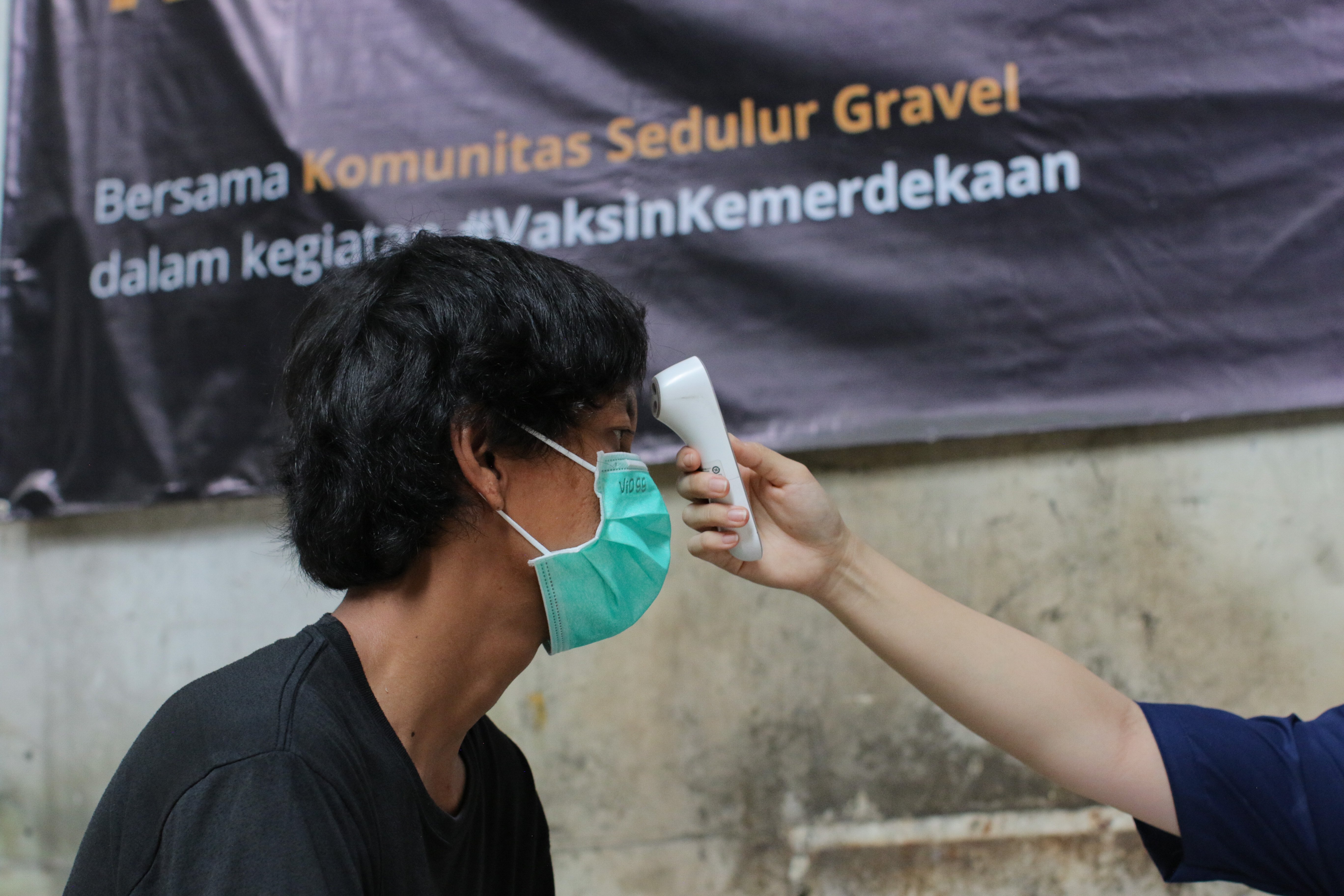 Komunitas Sedulur Gravel Gelar Vaksinasi Covid-19