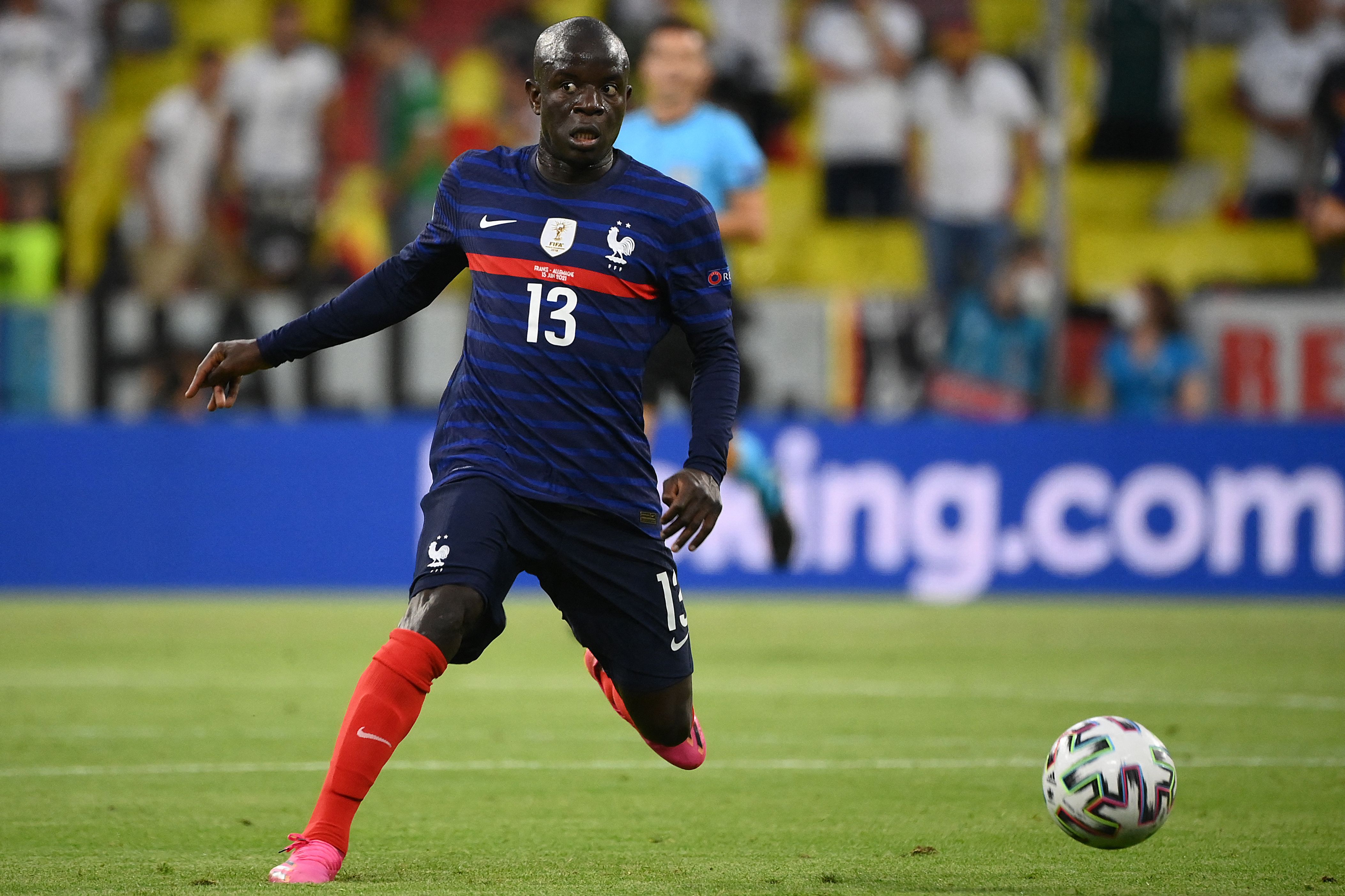 Gelandang Timnas Prancis N'Golo Kante.