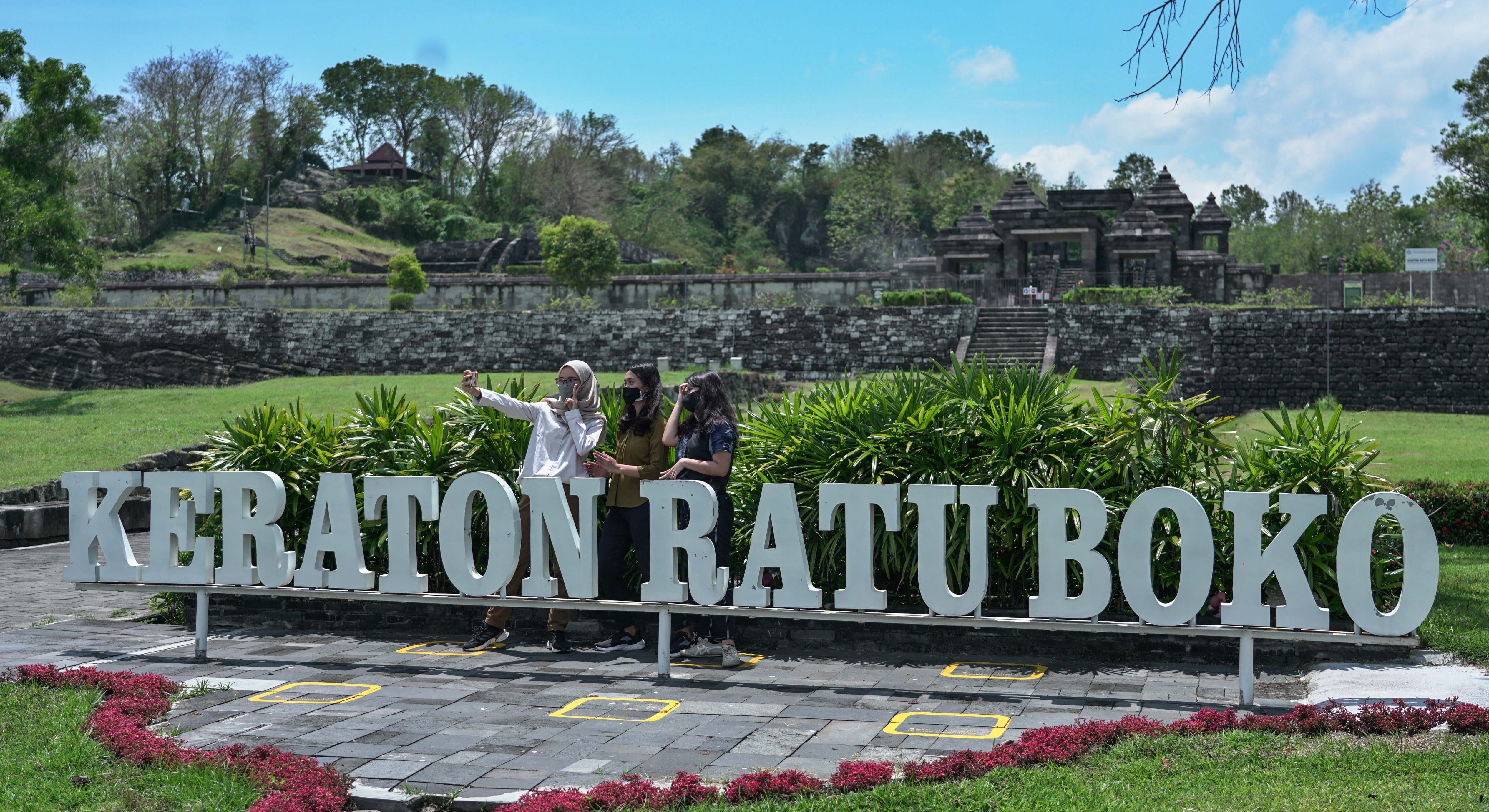 Salah satu destinasi wisata di DIY yang sudah dibuka di tengah pandemi Covid-19 yang mulai menurun.