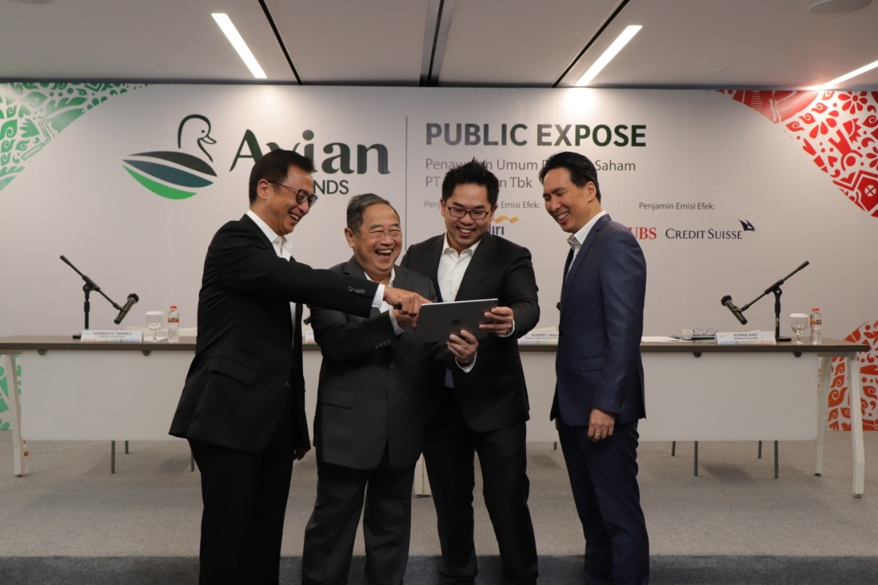 Public Expose rencana IPO dari PT Avia Avian Tbk