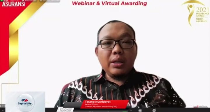 Ketua Dewan Juri Insurance Award 2021 Media Asuransi Tatang Nurhidayat.