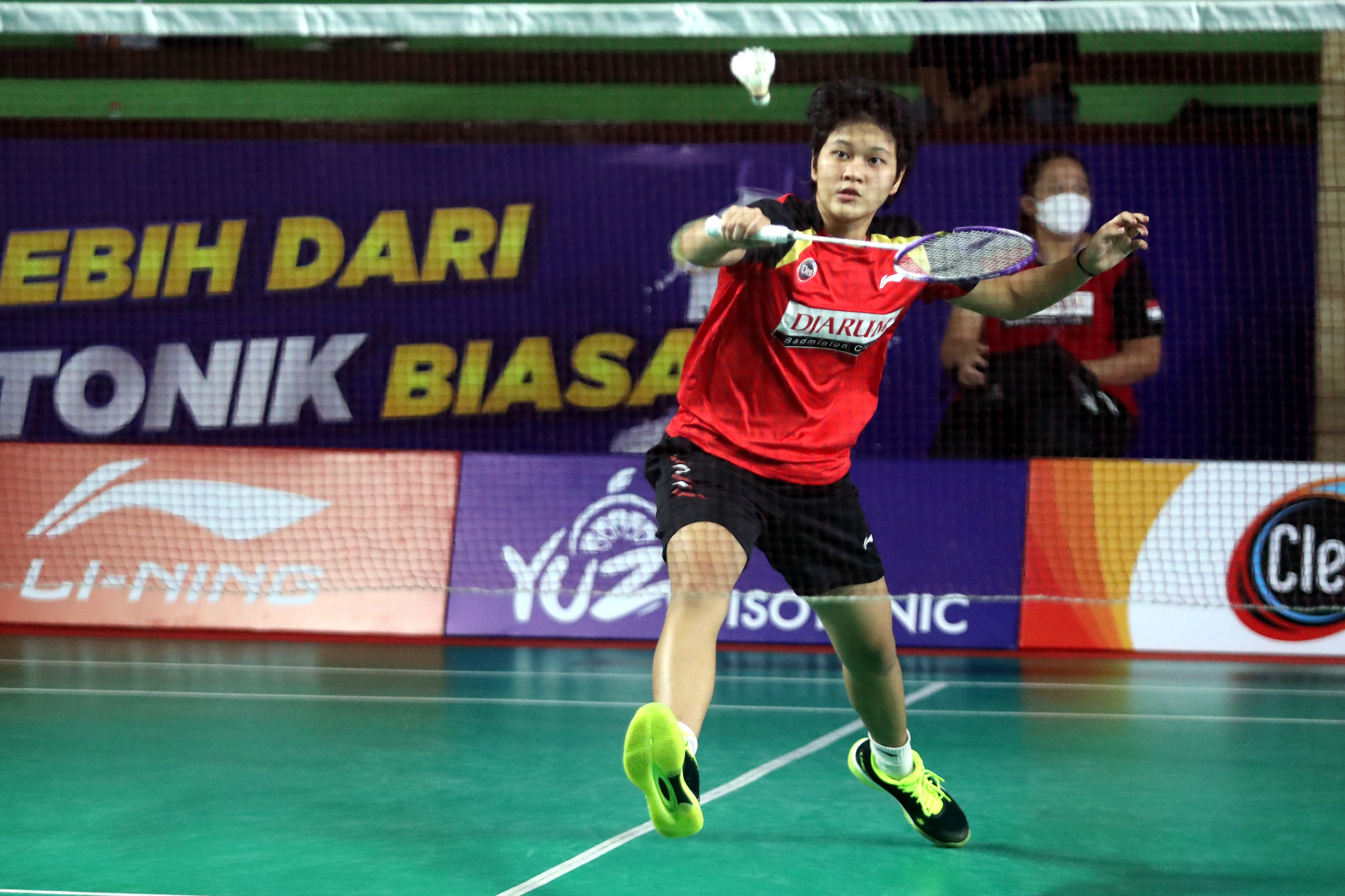 Tunggal Pemula Putri U15 Nurul Tetra Junia Br Matondang asal PB Djarum Kudus