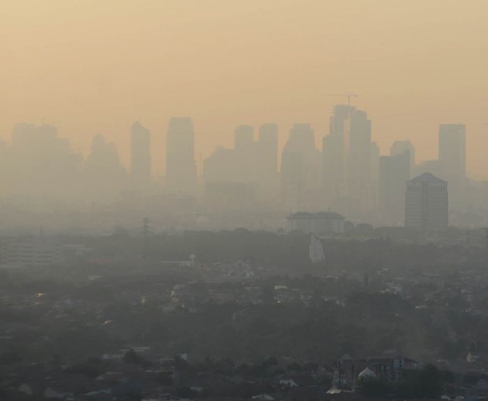 Ilustrasi. Polusi udara