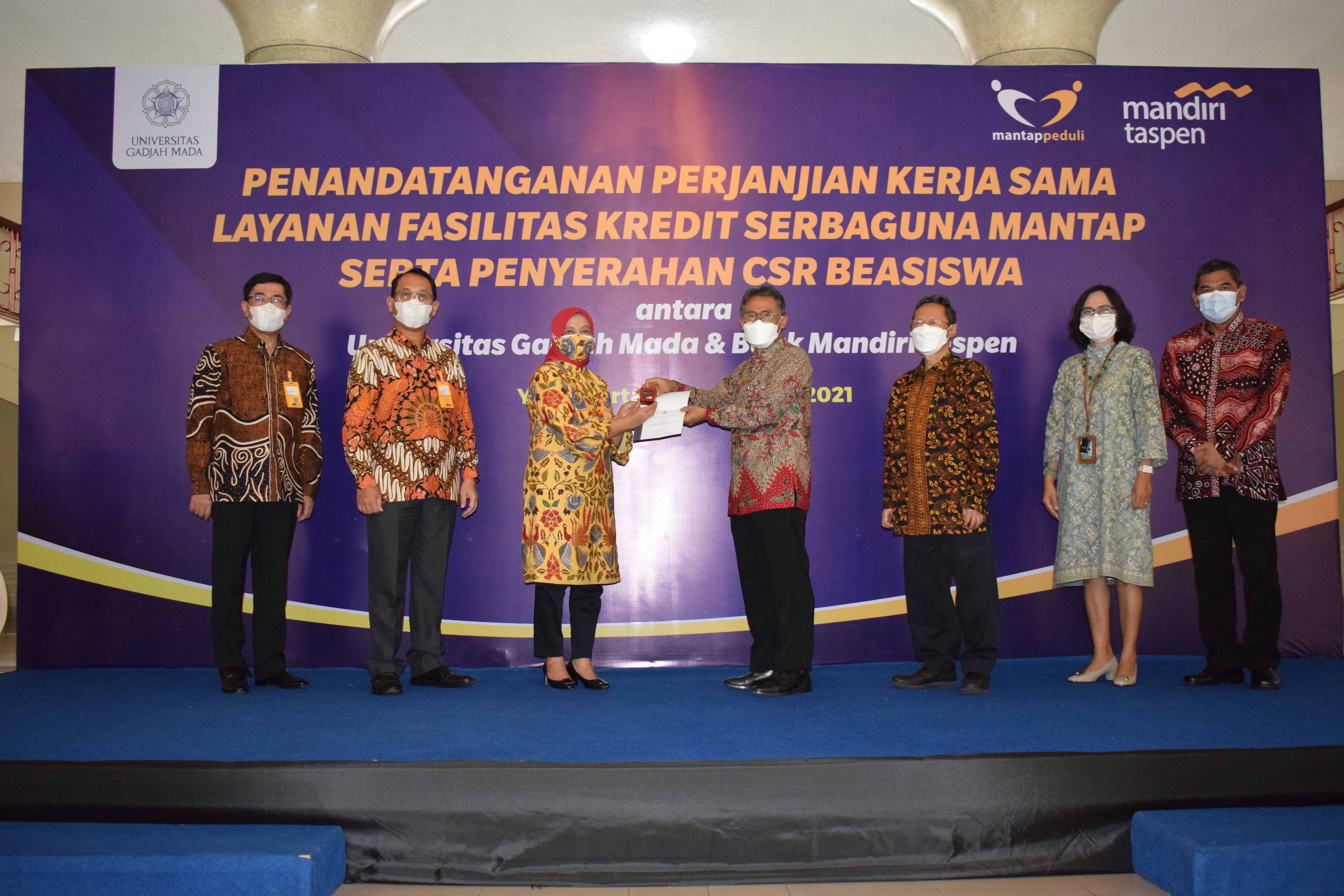 Kerja Sama antara UGM dan Bank Mandiri Taspen