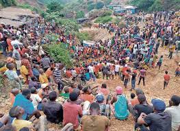 Ilustrasi: Lokasi penambangan emas di Kongo.