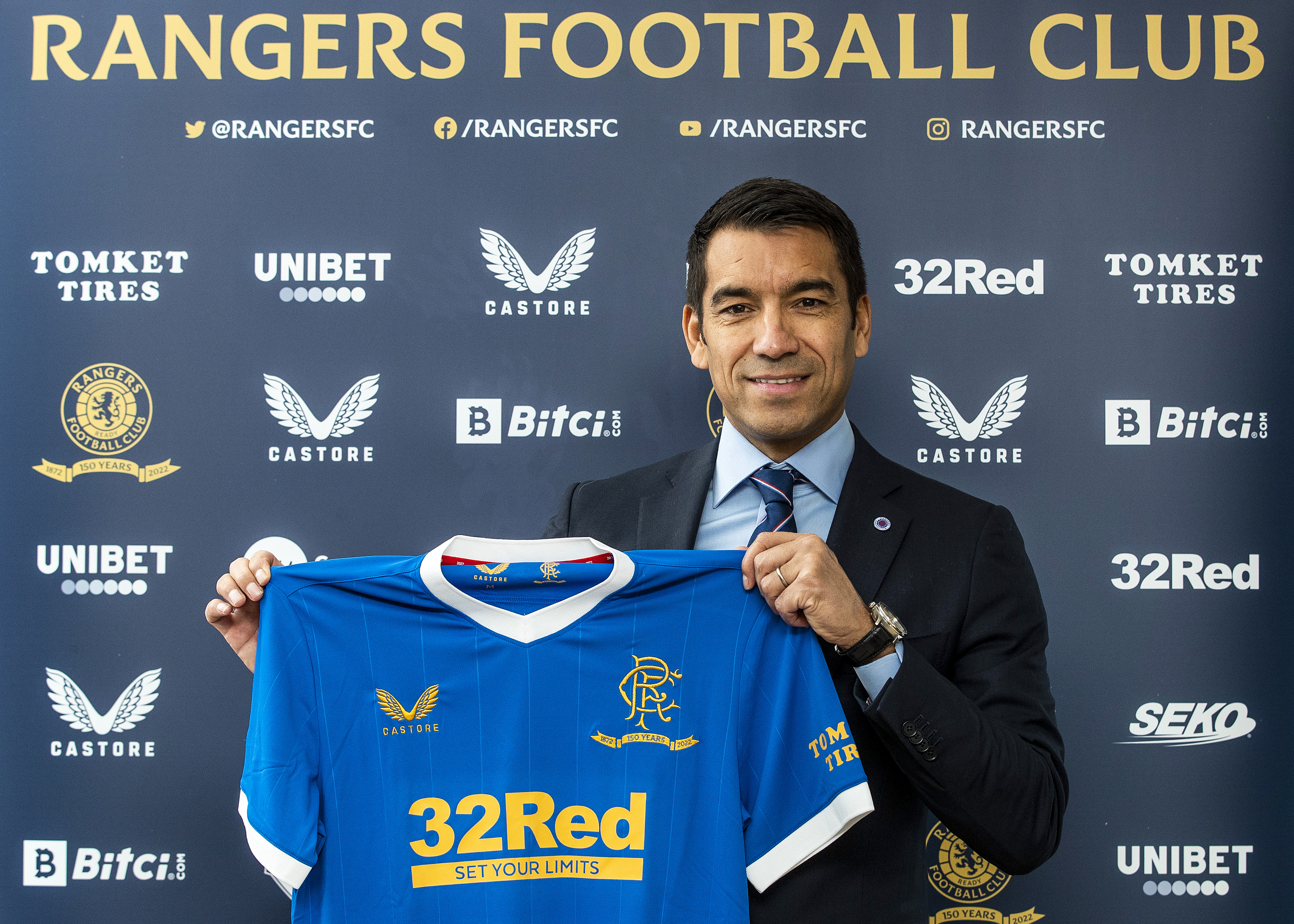 Manajer rangers Giovanni van Bronckhorst