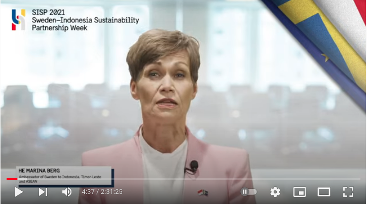 Duta Besar Swedia untuk Indonesia Marina Berg