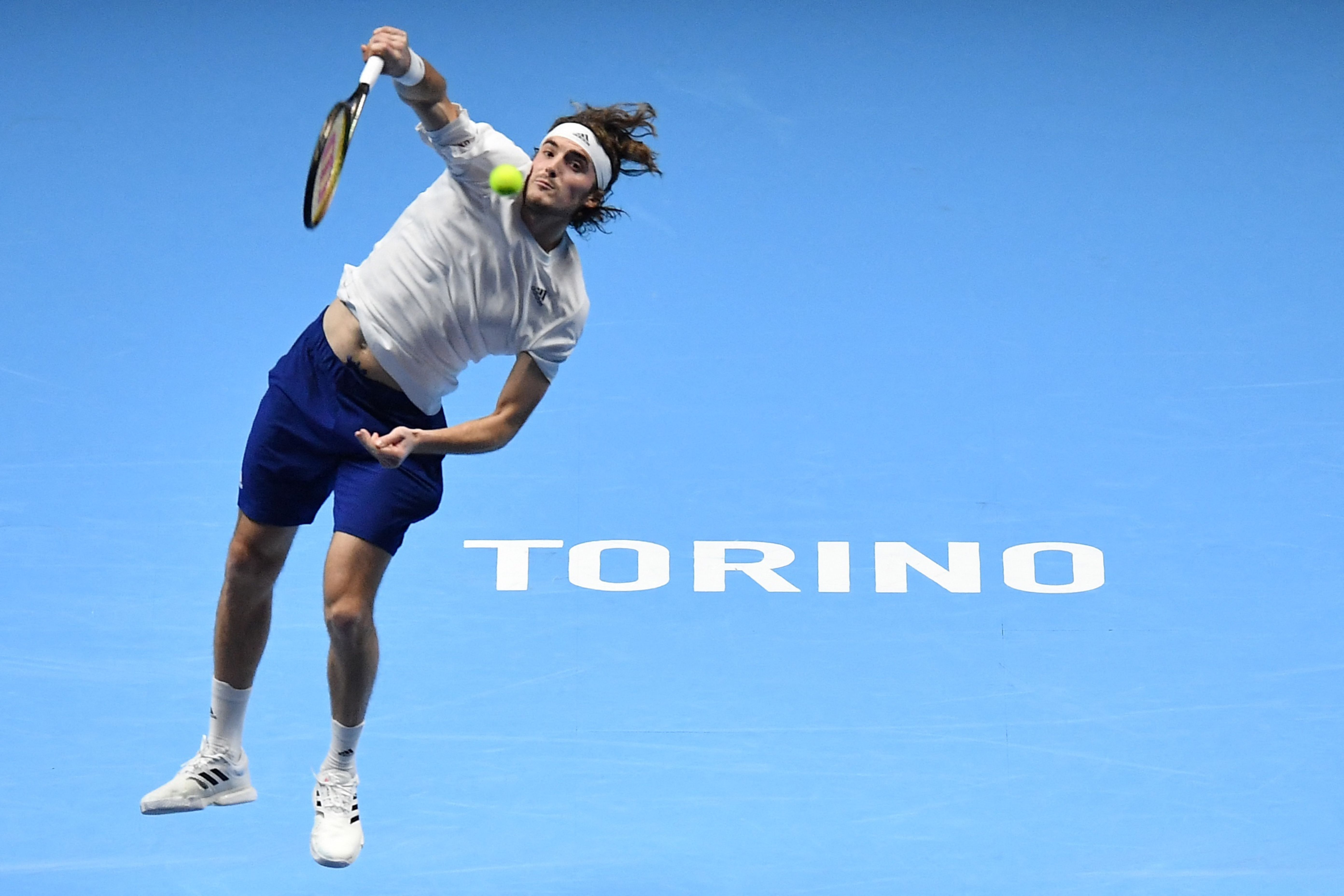 Petenis Yunani Stefanos Tsitsipas