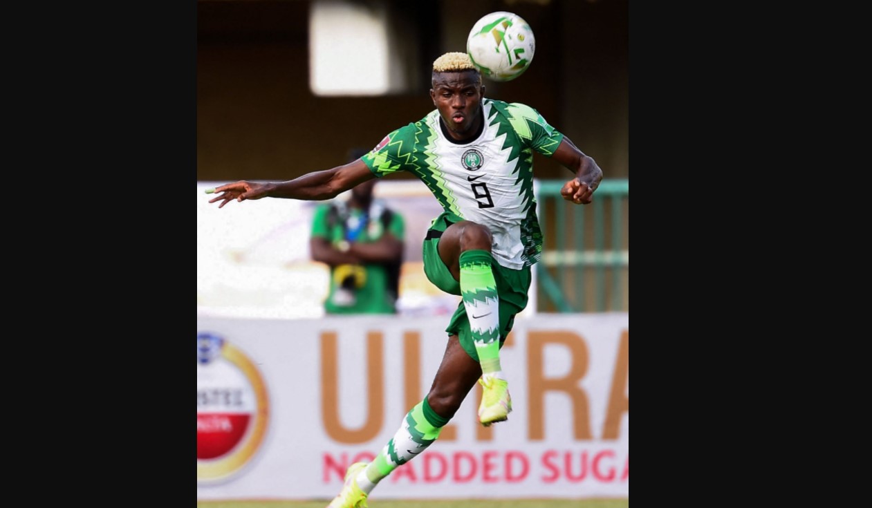 Penyernag timnas Nigeria Victor Osimhen