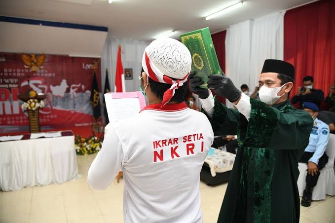 Ikrar setia napi terorisme