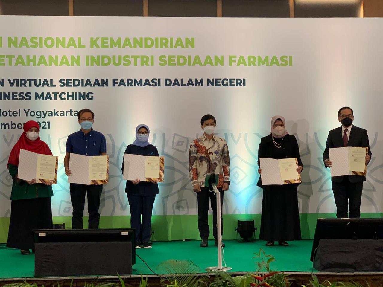 Ajang Forum Nasional Kemandririan dan Ketahanan Industri Seiaan Farmasi