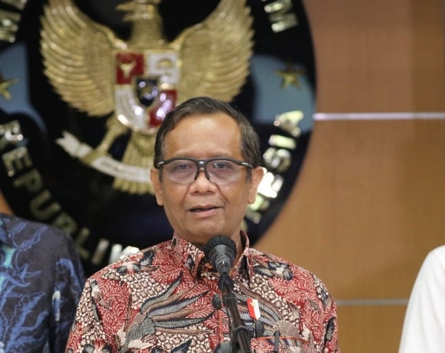 Menteri Koordinator Bidang Politik Hukum dan Keamanan (Polhukam) Mahfud MD.