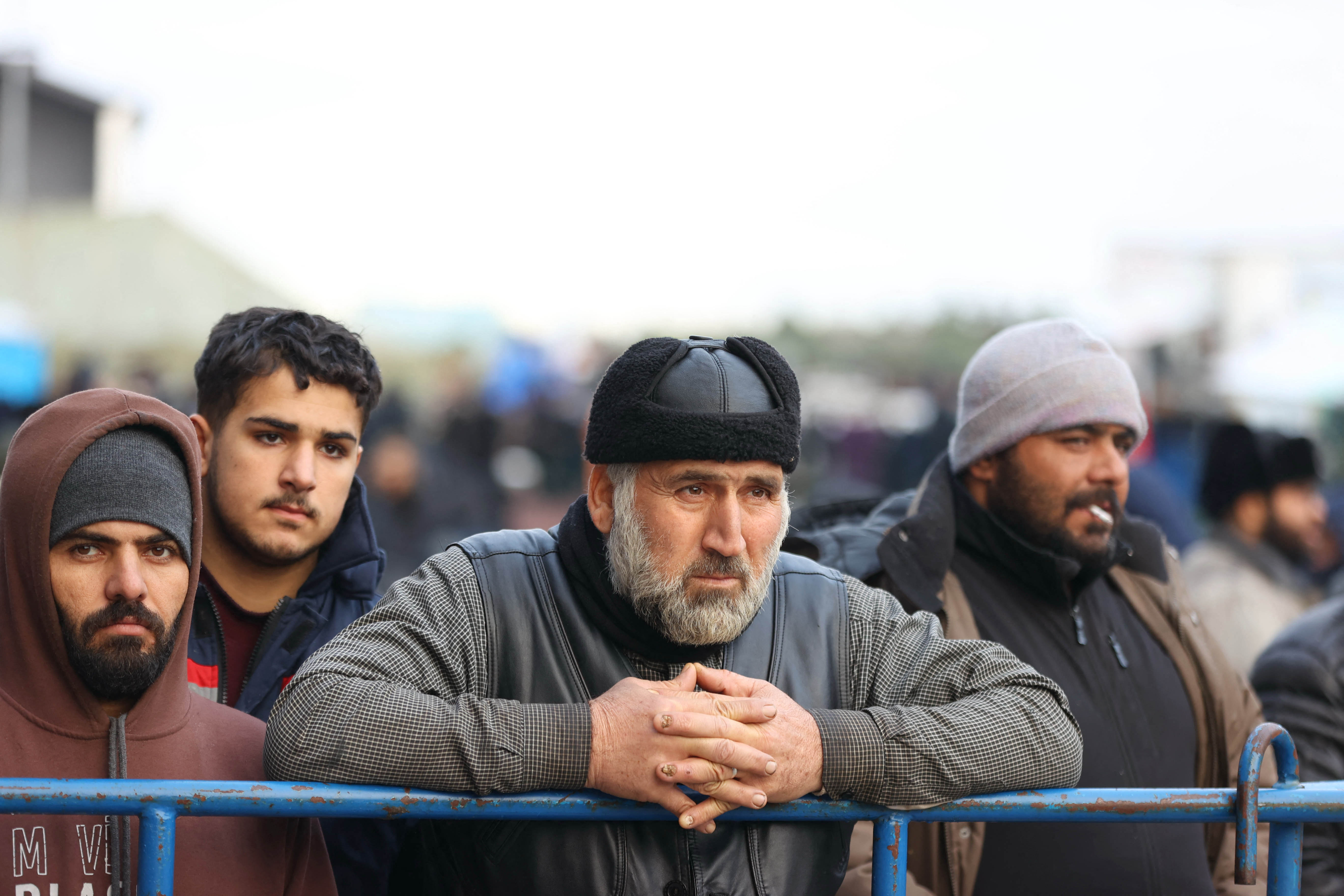 Para imigran yang sebagian besar dari Timur Tengah termasuk Irak berada di perbatasan Polandia dan Belarus. 