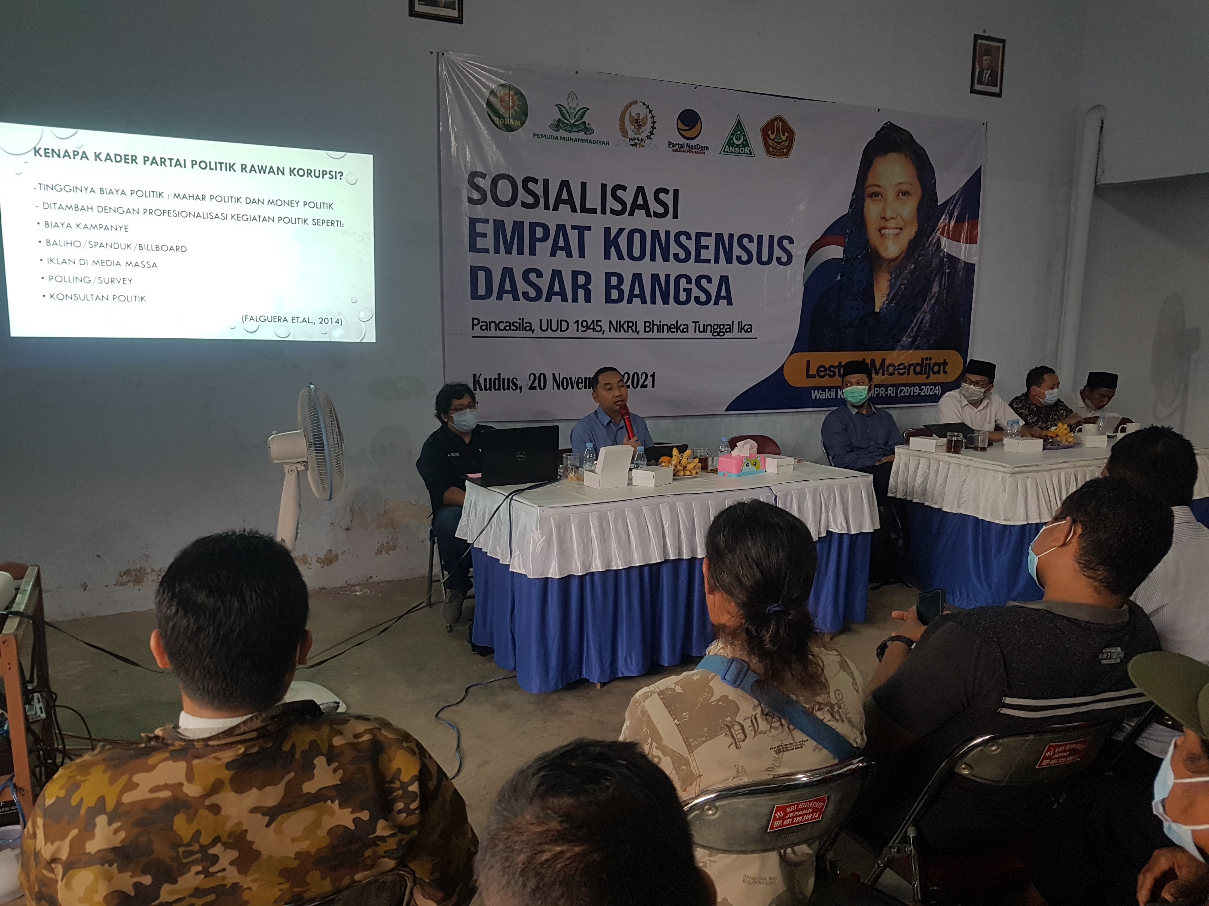 Sosialisasi 4 pilar kebangsaan di Kudus, Jawa Tengah