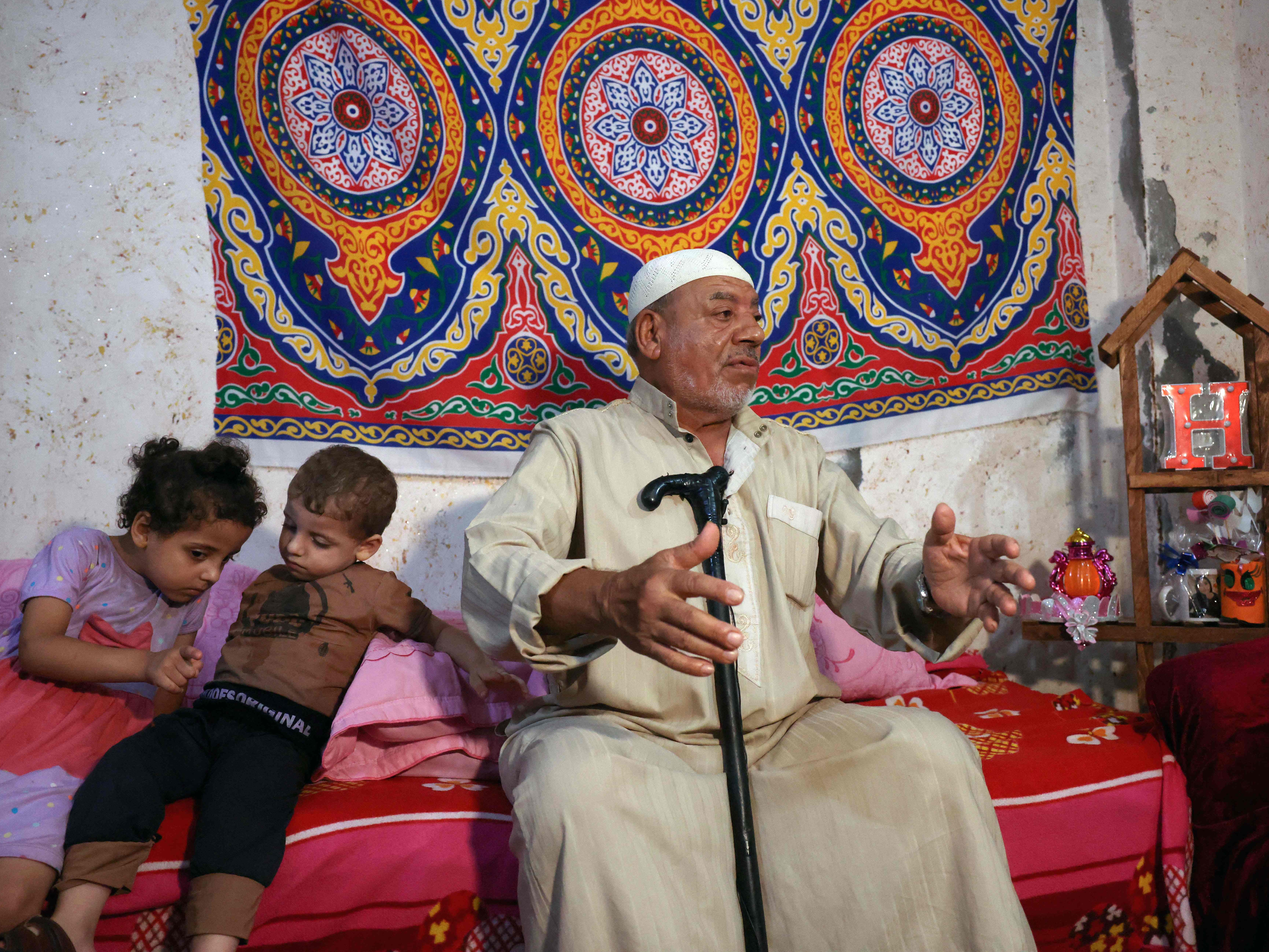 Warga Palestina yang selamat dari serangan militer pertama Israel di Gaza pada 65 tahun yang lalu, Bassam Barbakh.