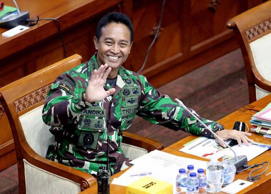 Calon Panglima TNI Jenderal Andhika Prakasa. 