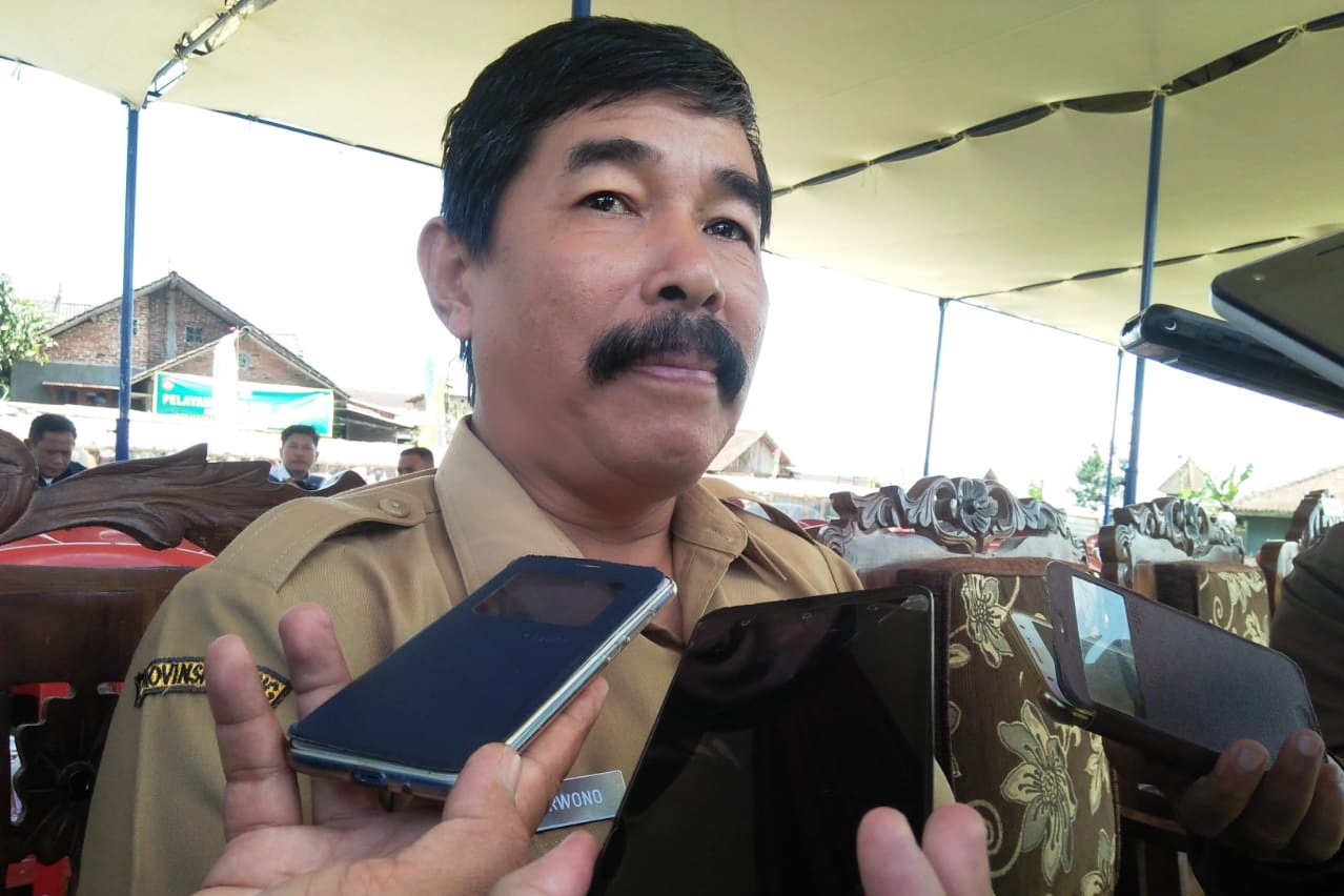 Kepala Dinas Tenaga Kerja dan Transmigrasi (Disnakertrans) Kabupaten Temanggung, Agus Sarwono