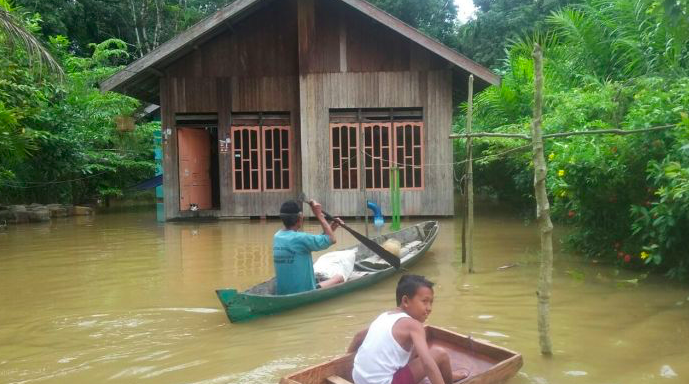 Banjir di Kalimantan Tengah