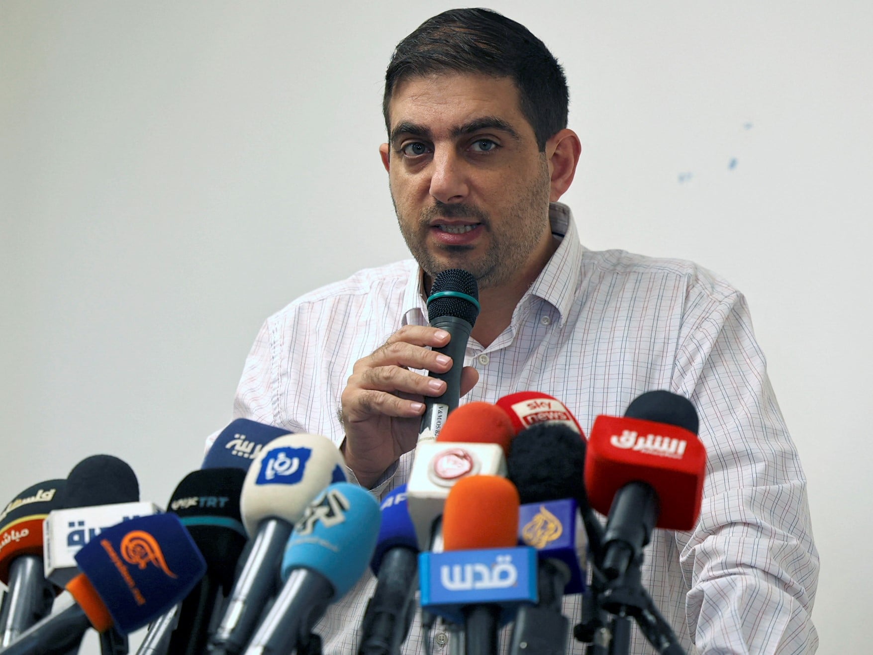 Ubai al-Aboudi, Direktur Pusat Penelitian dan Pengembangan Bisan dan pengguna perangkat yang dilaporkan diretas Pegasus.