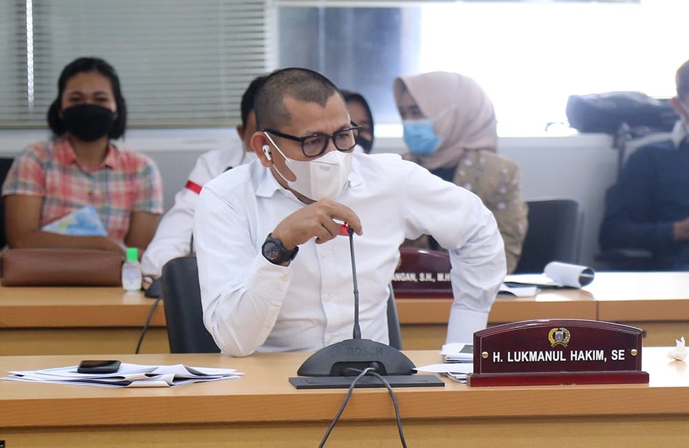 Anggota DPRD DKI Lukmanul Hakim
