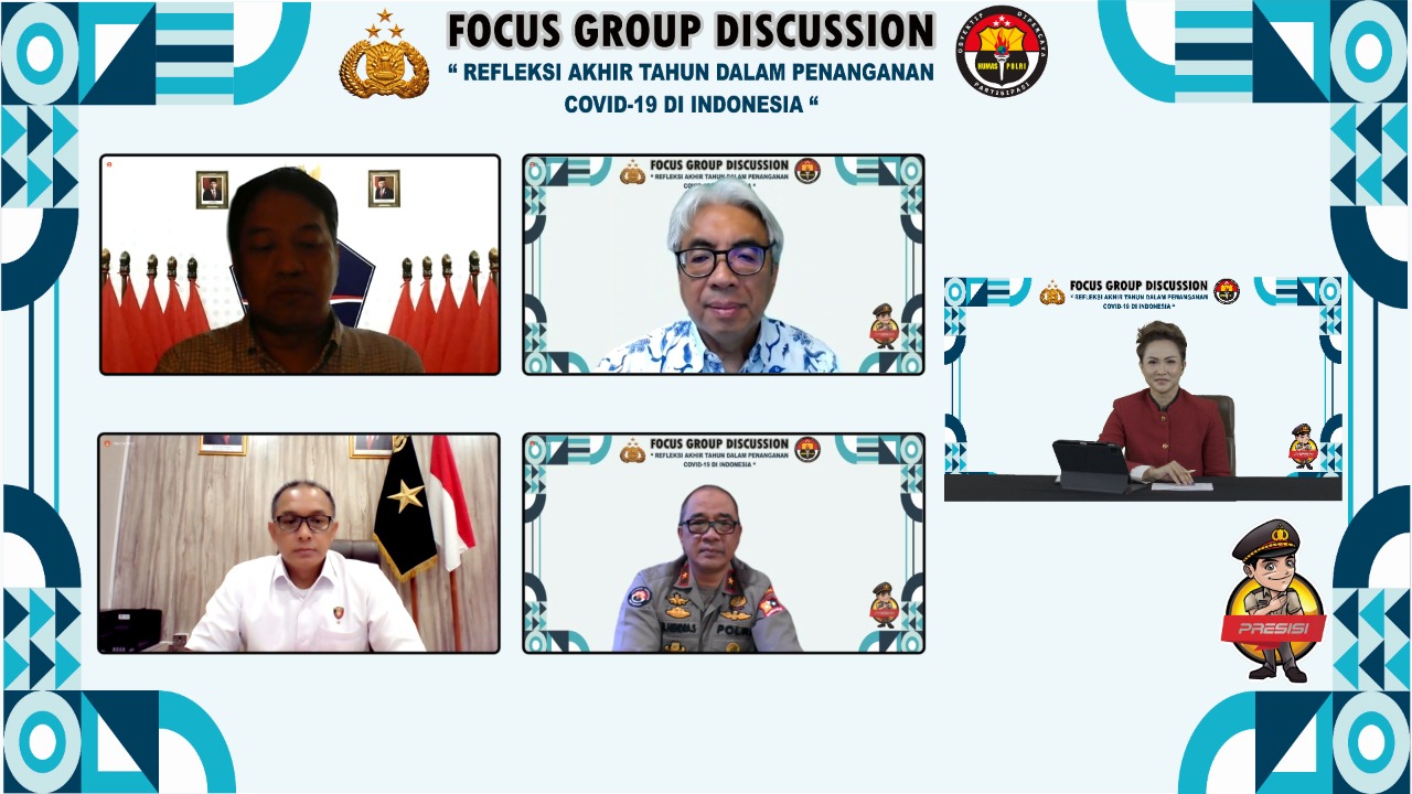 Webinar Refleksi Akhir Tahun Dalam Penanganan Covid-19, Selasa (30/11).