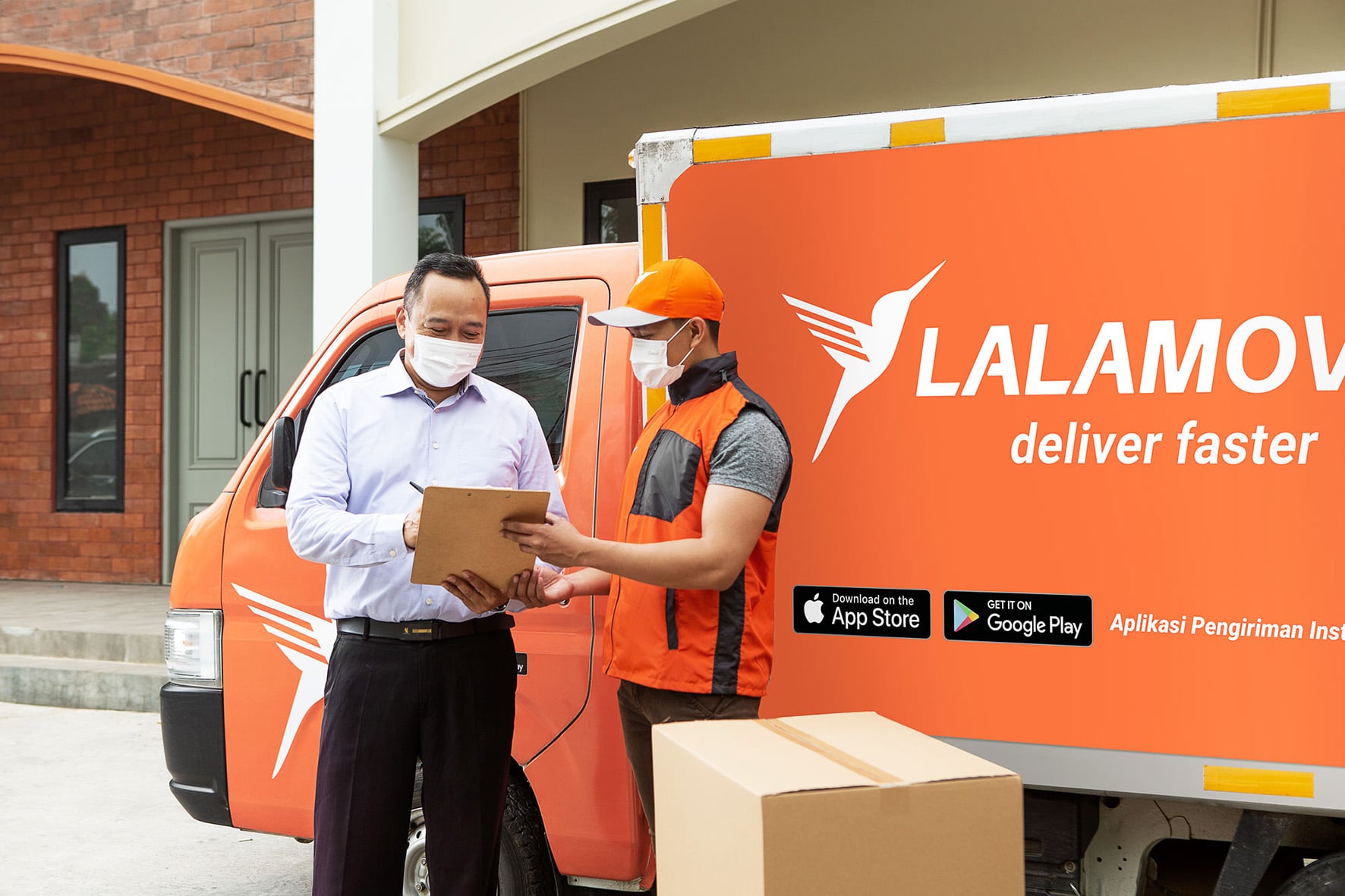 Selama pandemi jumlah UMKM yang bermitra dengan jasa pengiriman barang meningkat 220% termasuk jumlah pengemudi. 