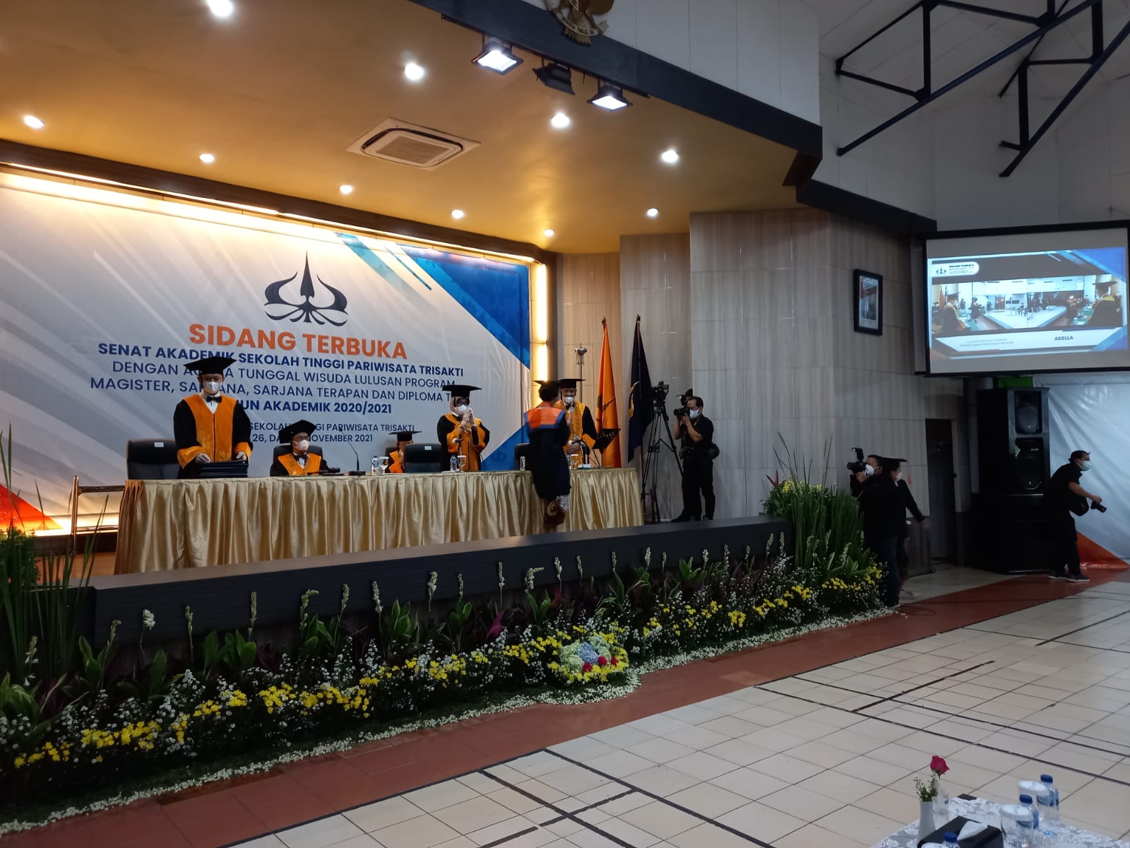 Prosesi wisuda Mahasiswa STP Trisakti
