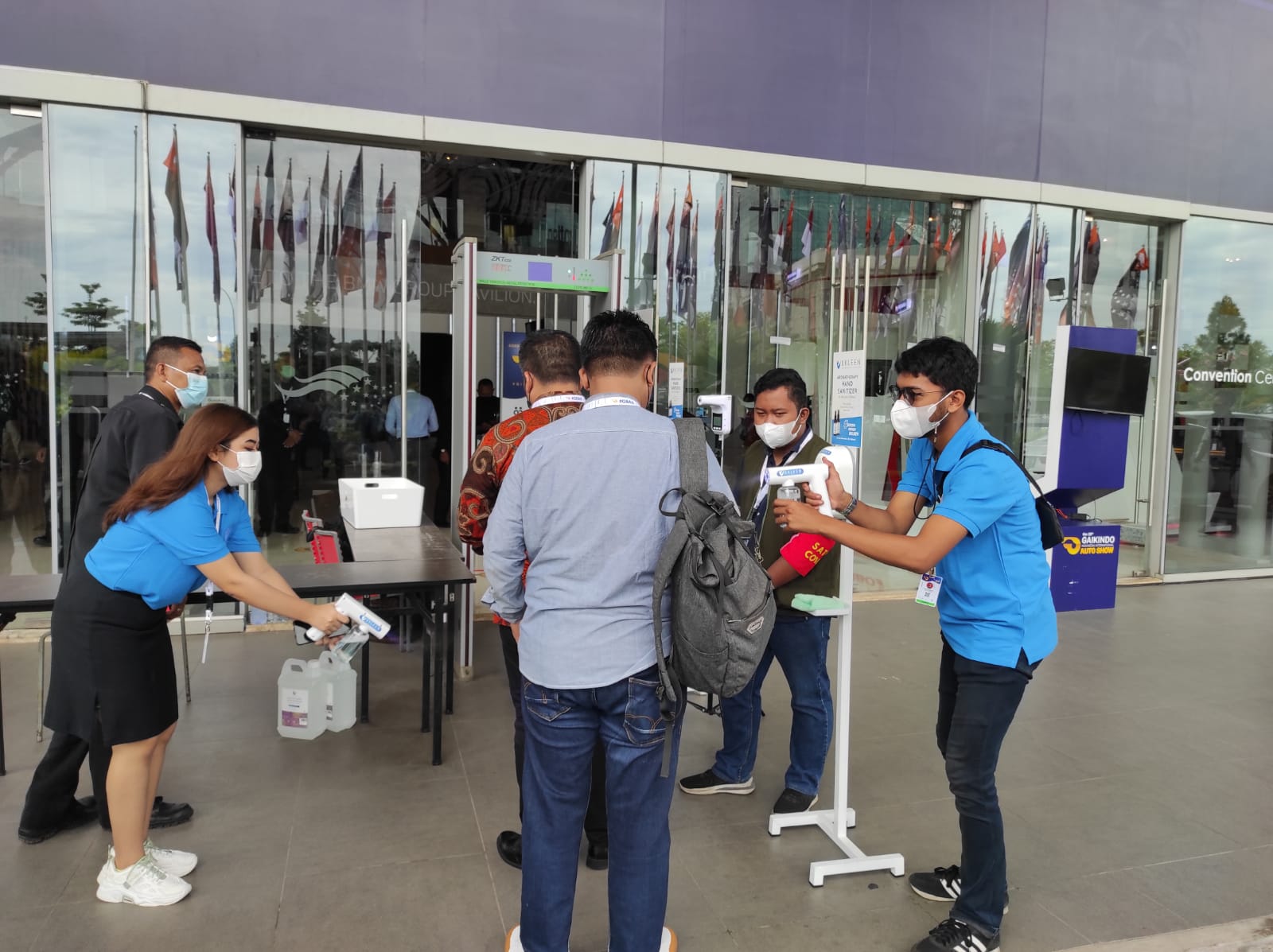 Aktivitas Bkleen Indonesia di GIIAS 2021.