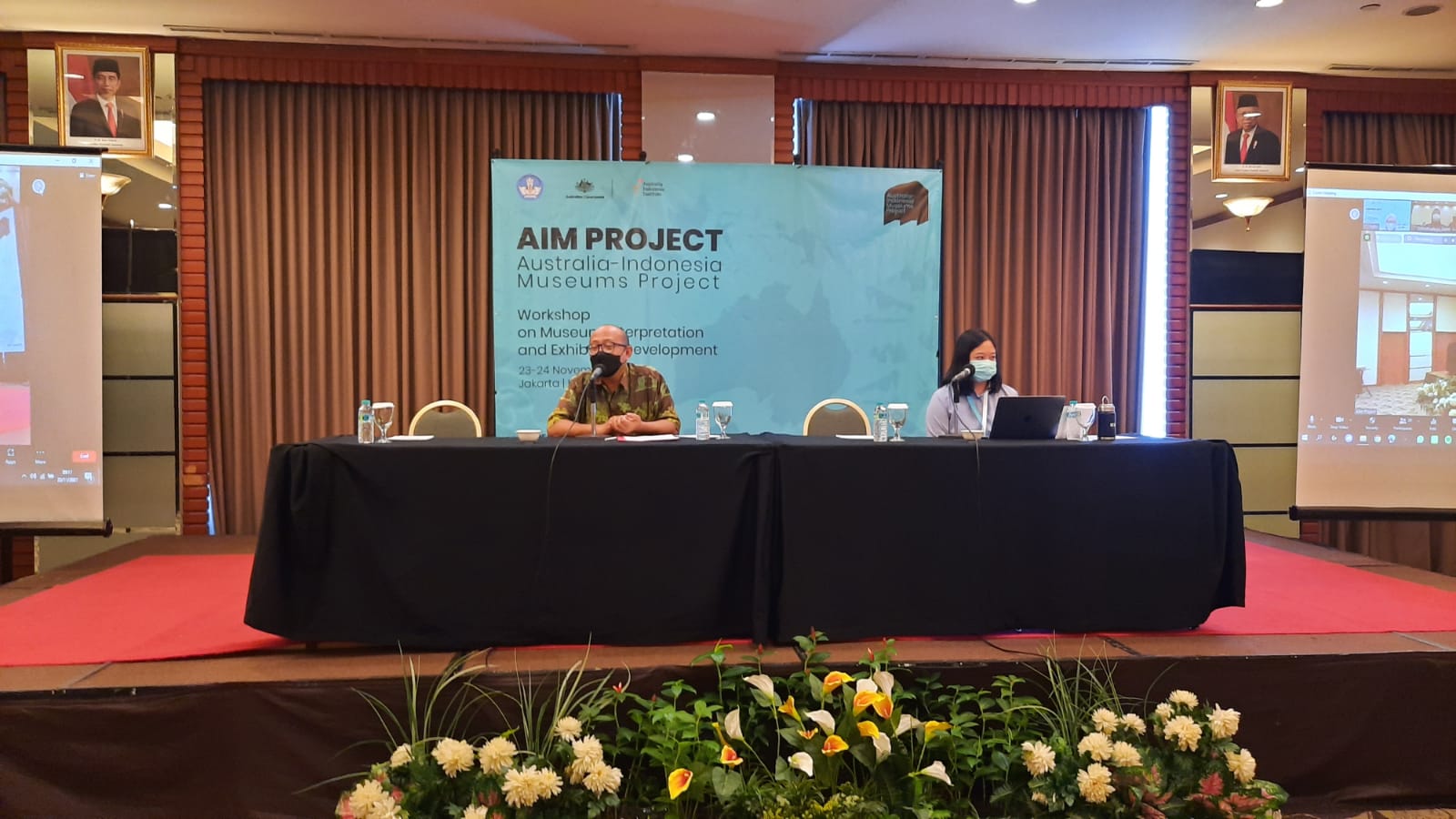 Salah satu sesi pelatihan di AIM Project