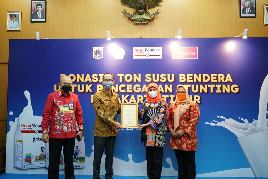 2 Ton Susu Bubuk Didonasikan untuk Tekan Angka Stunting di Jaktim