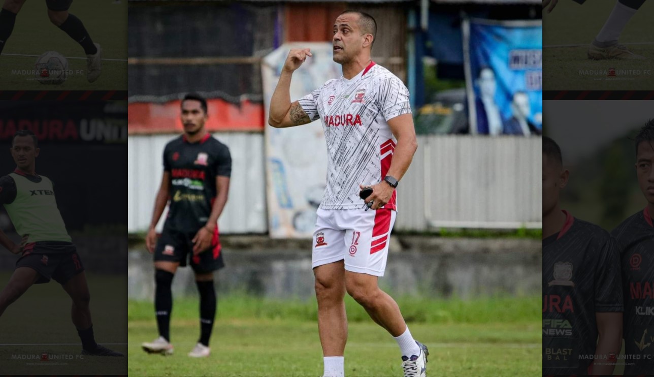 Pelatih baru Madura United Fabio Araujo Lefundes