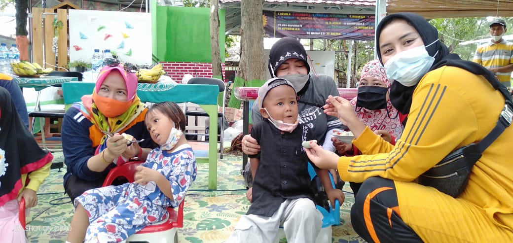 Kampanye Cegah Stunting di Tegal Dengan Makan Telur Bebek 