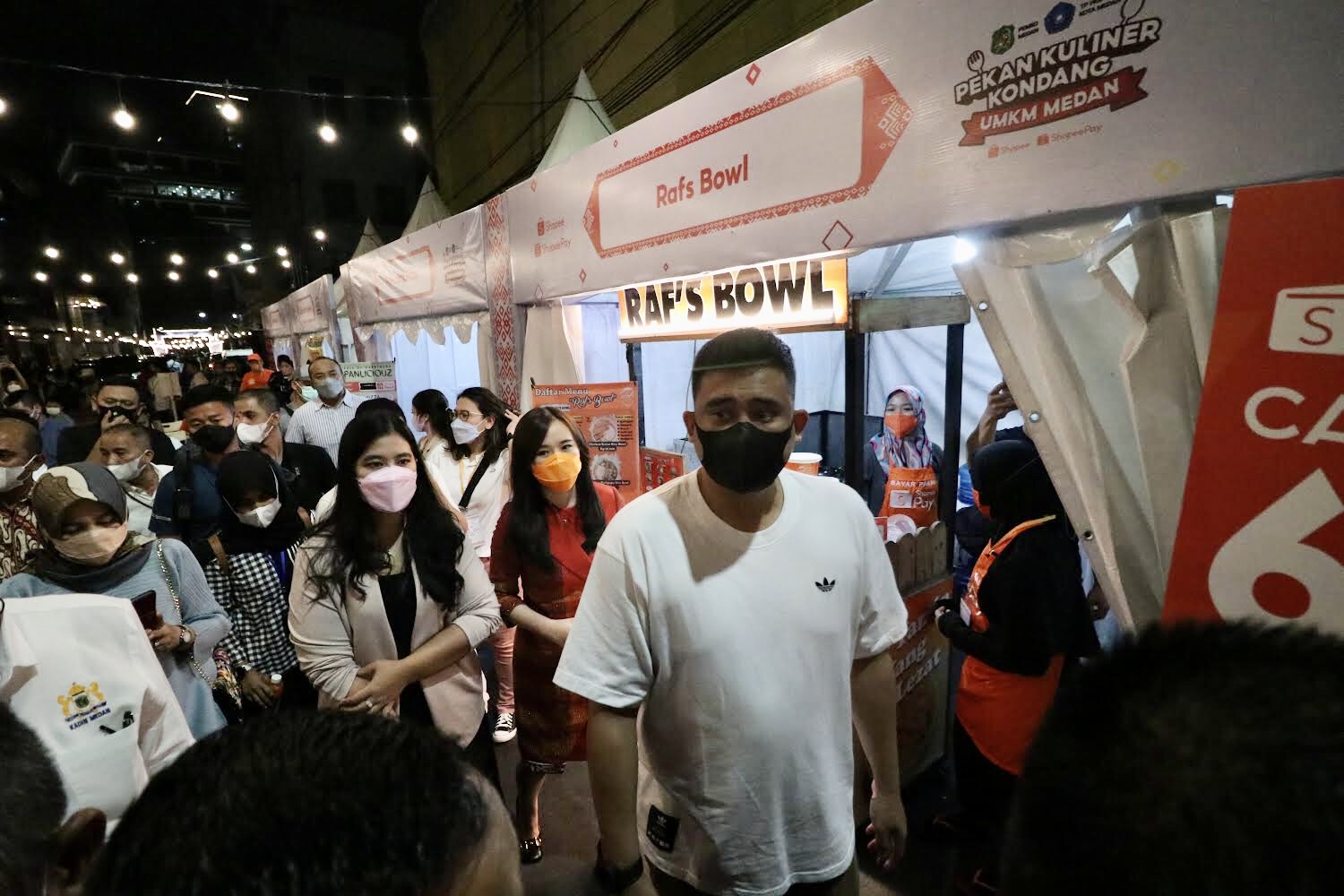 Acara festival kuliner bertajuk Pekan Kuliner Kondang UMKM Medan yang resmi dibuka Jumat (19/11). 