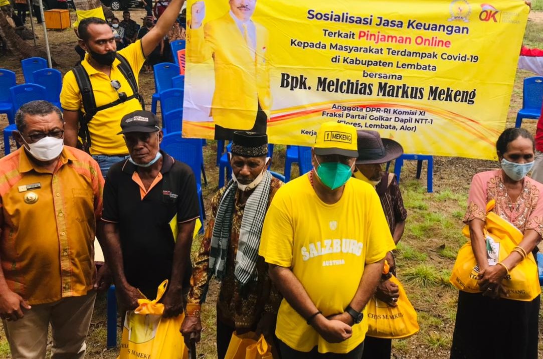 Kunkerdapil anggota DPr Melchias Markus Mekeng ke Lembata, NTT