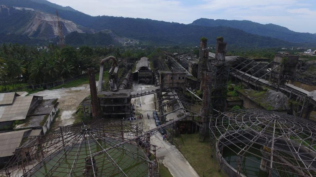 Pabrik pertama Semen Indonesia di Indarung, Padang.