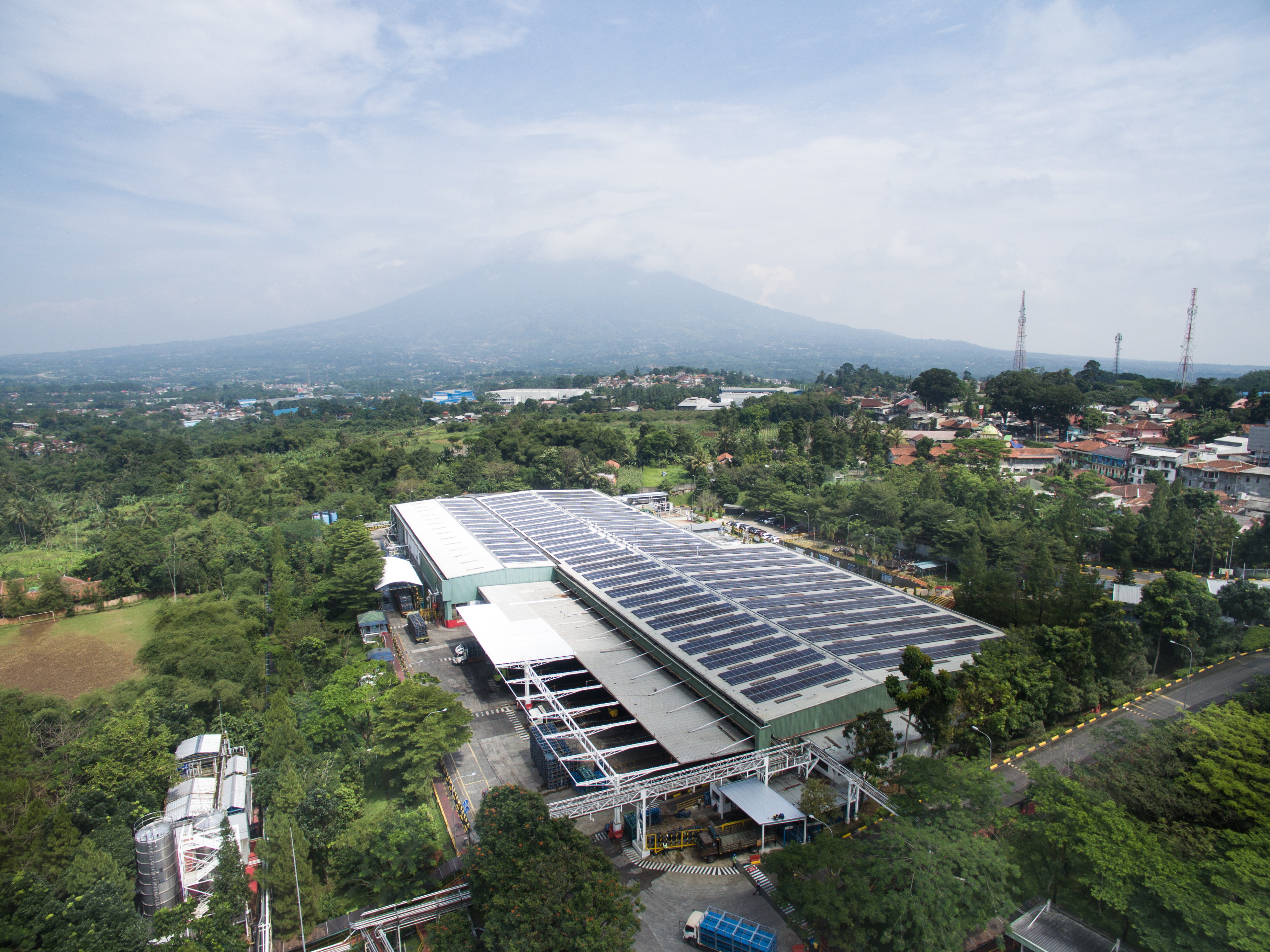 Salah satu kawasan industri agro di Jawa Barat