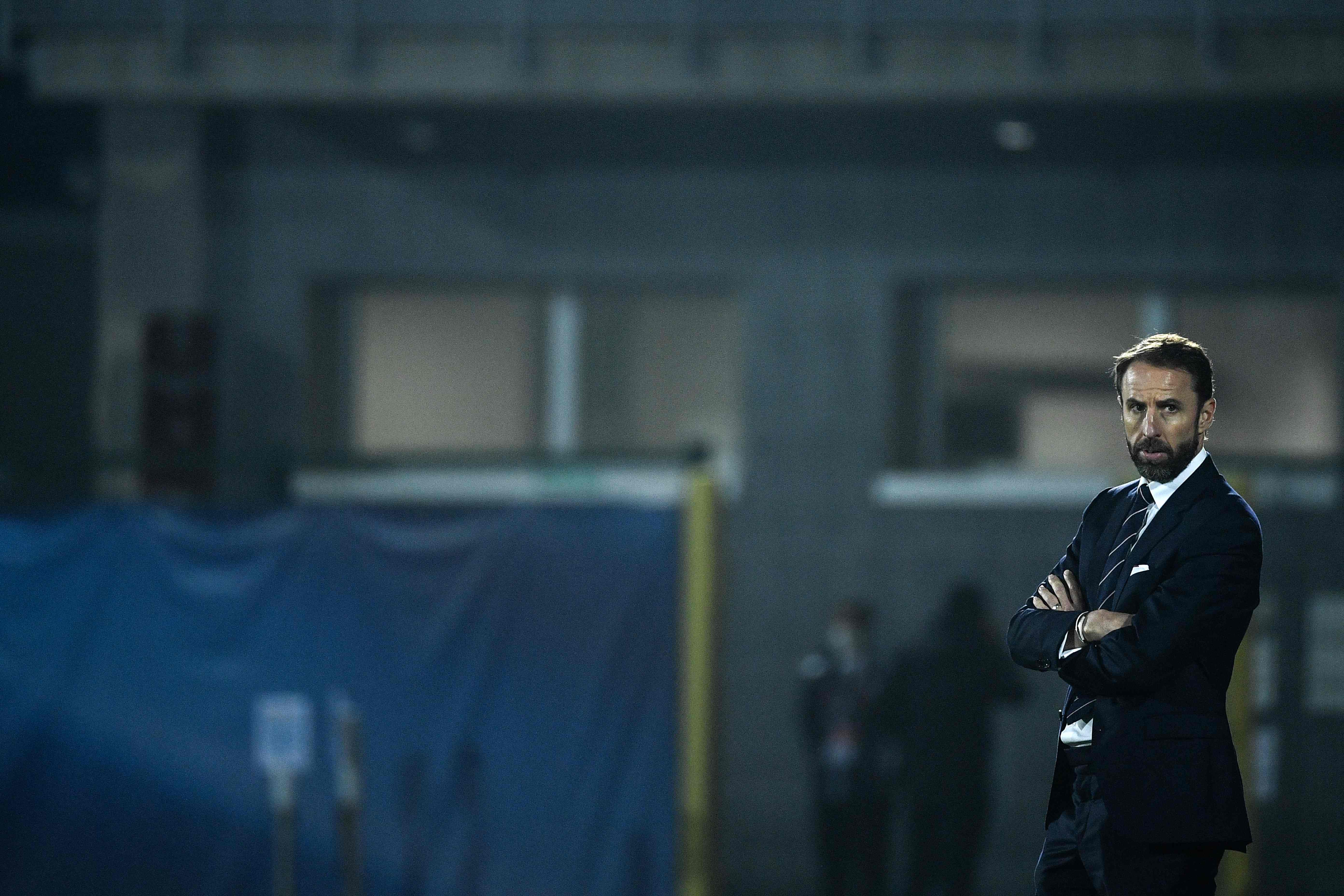 Pelatih timnas Inggris Gareth Southgate.
