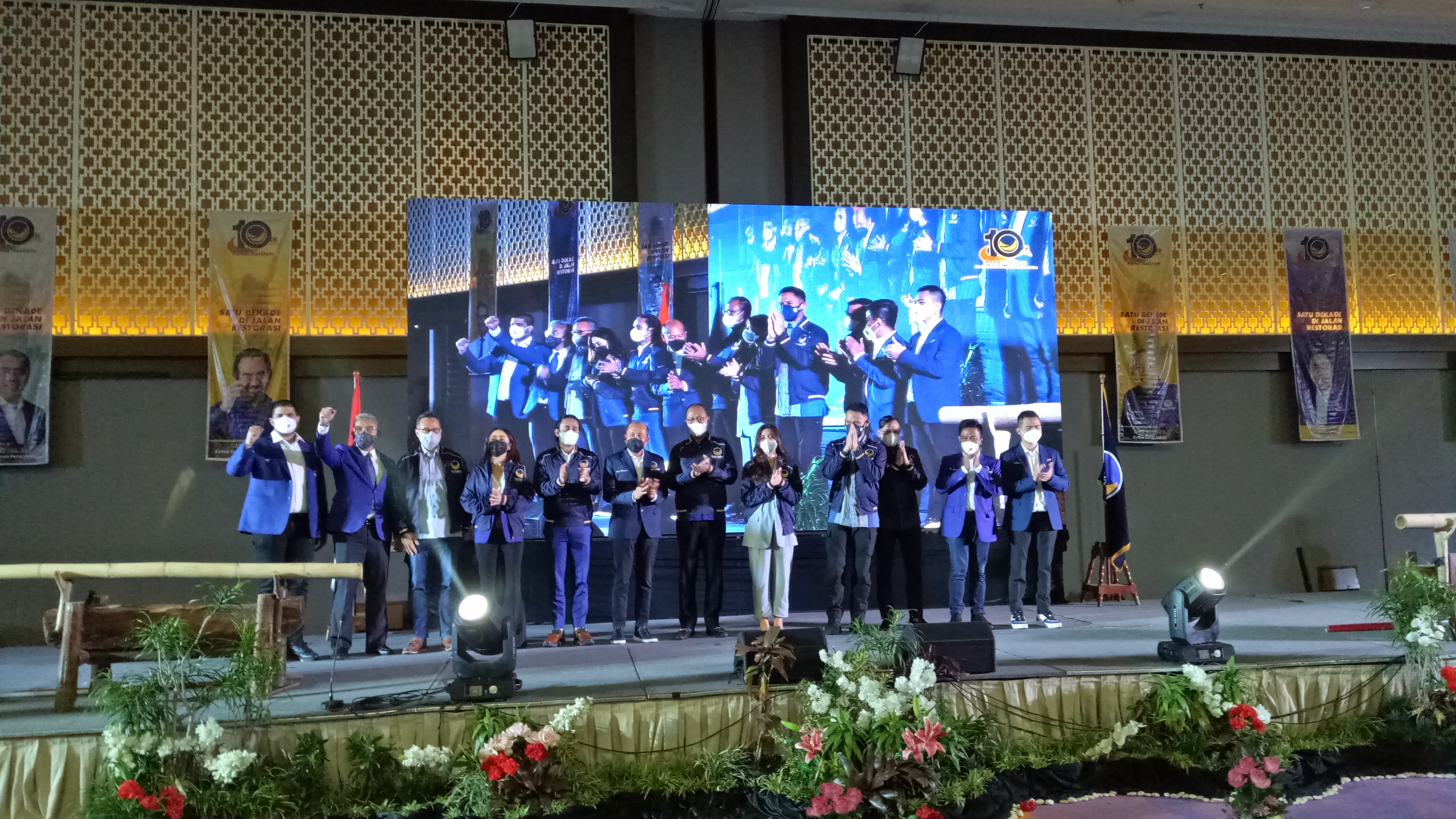 Peringatan HUT ke-10 NasDem di Jawa Barat 