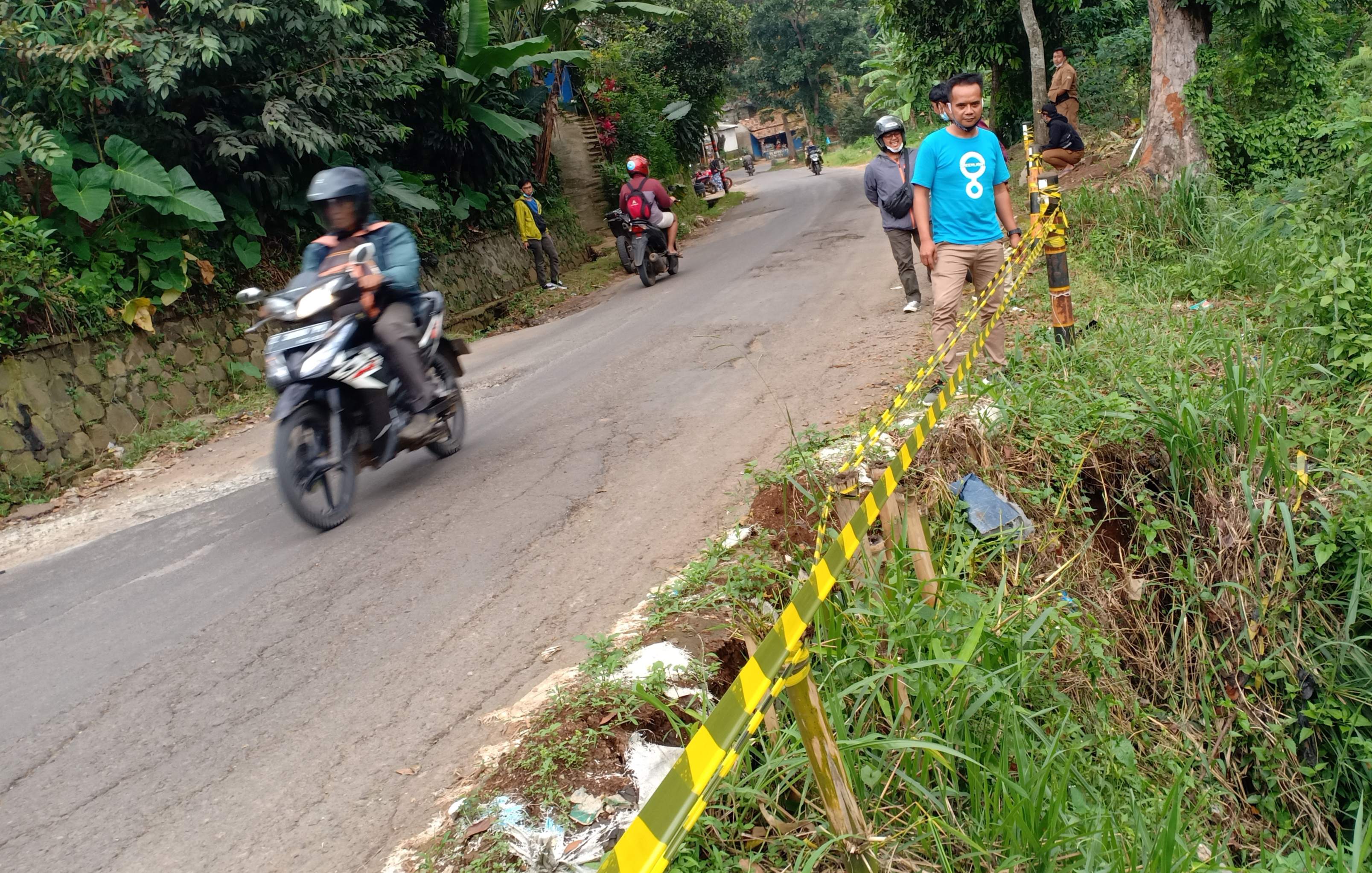 Bencana Hidrometeorologi Rusak Infrastruktur Jalan Di Cianjur