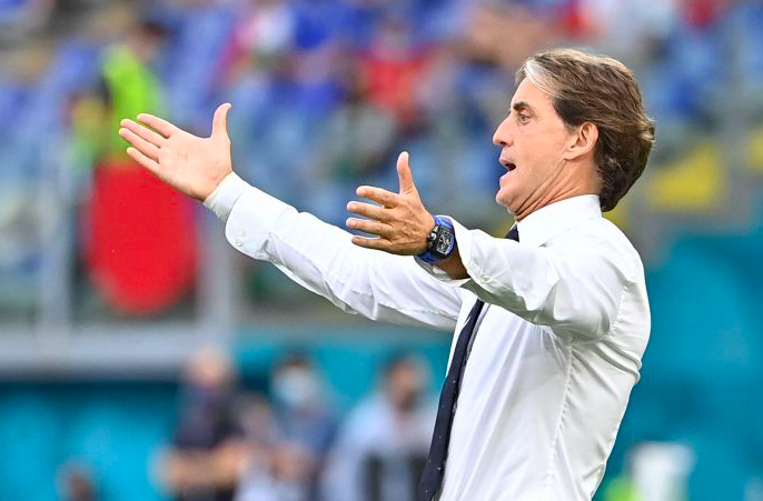 Manajer Italia Roberto Mancini
