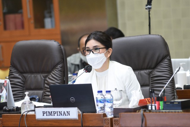 Ketua Komisi IX DPR RI Felly Estelita Runtuwene. 