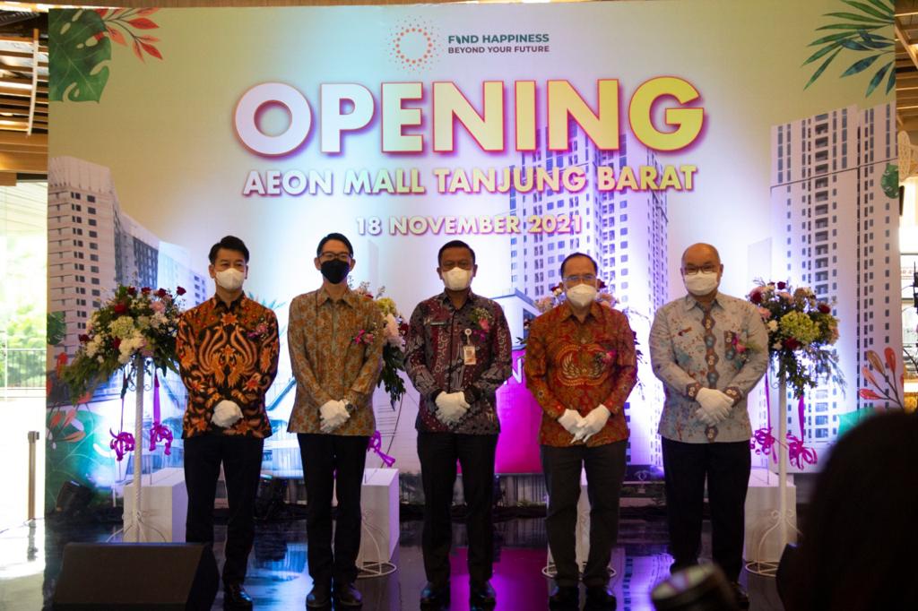 Acara pembukaan AEON Mall Tanjung Barat, Jakarta Selatan.