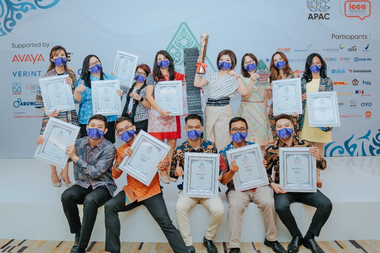 BCA Raih 52 Penghargaan di Ajang The Best Contact Center Indonesia 2021.