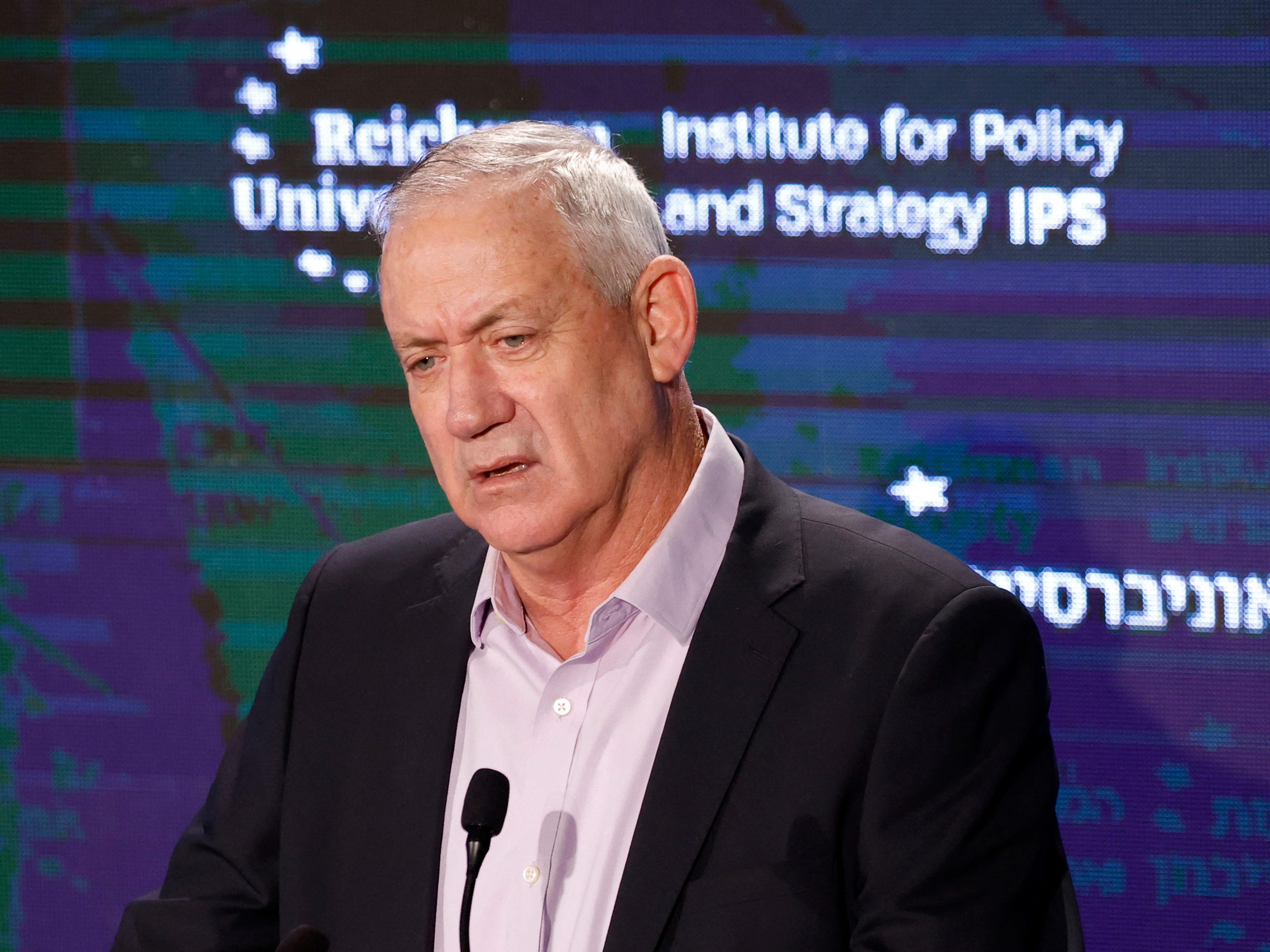 Benny Gantz.