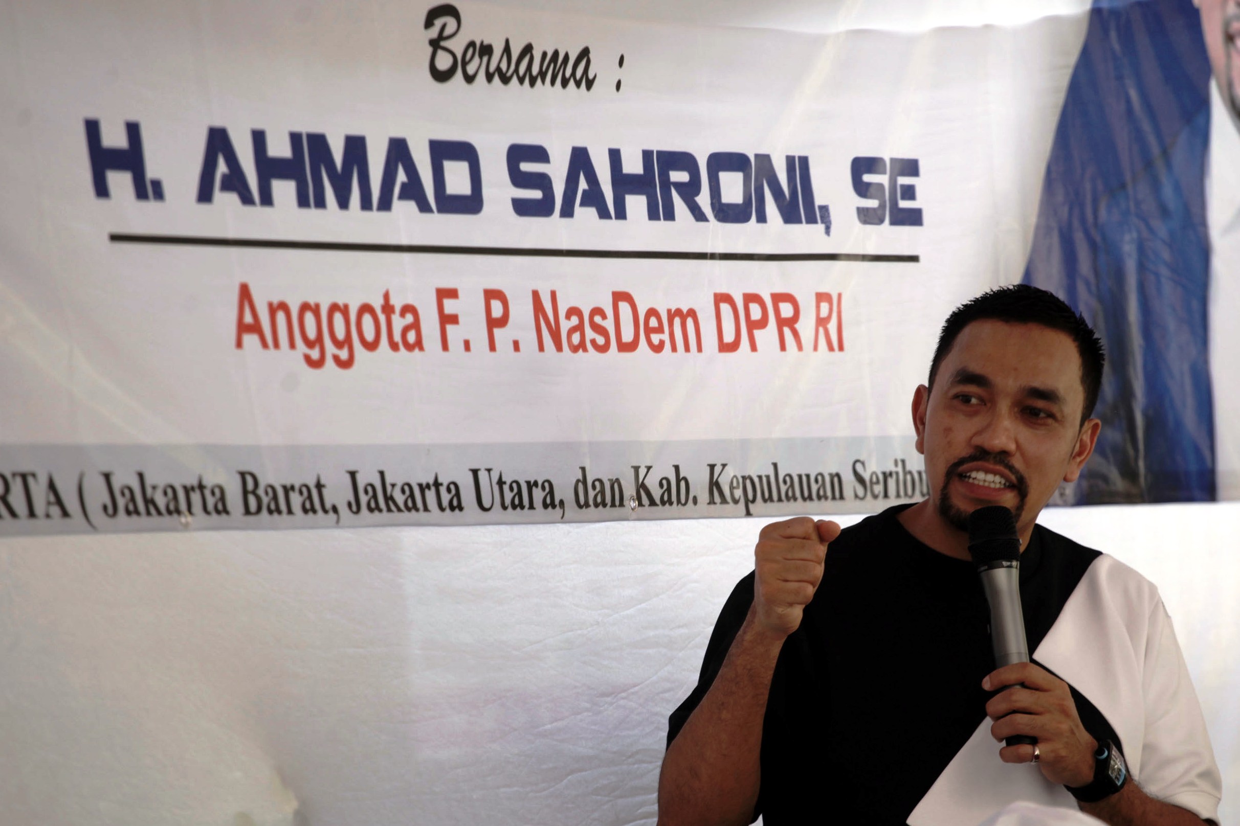 WAKIL Ketua Komisi III DPR RI Ahmad Sahroni 