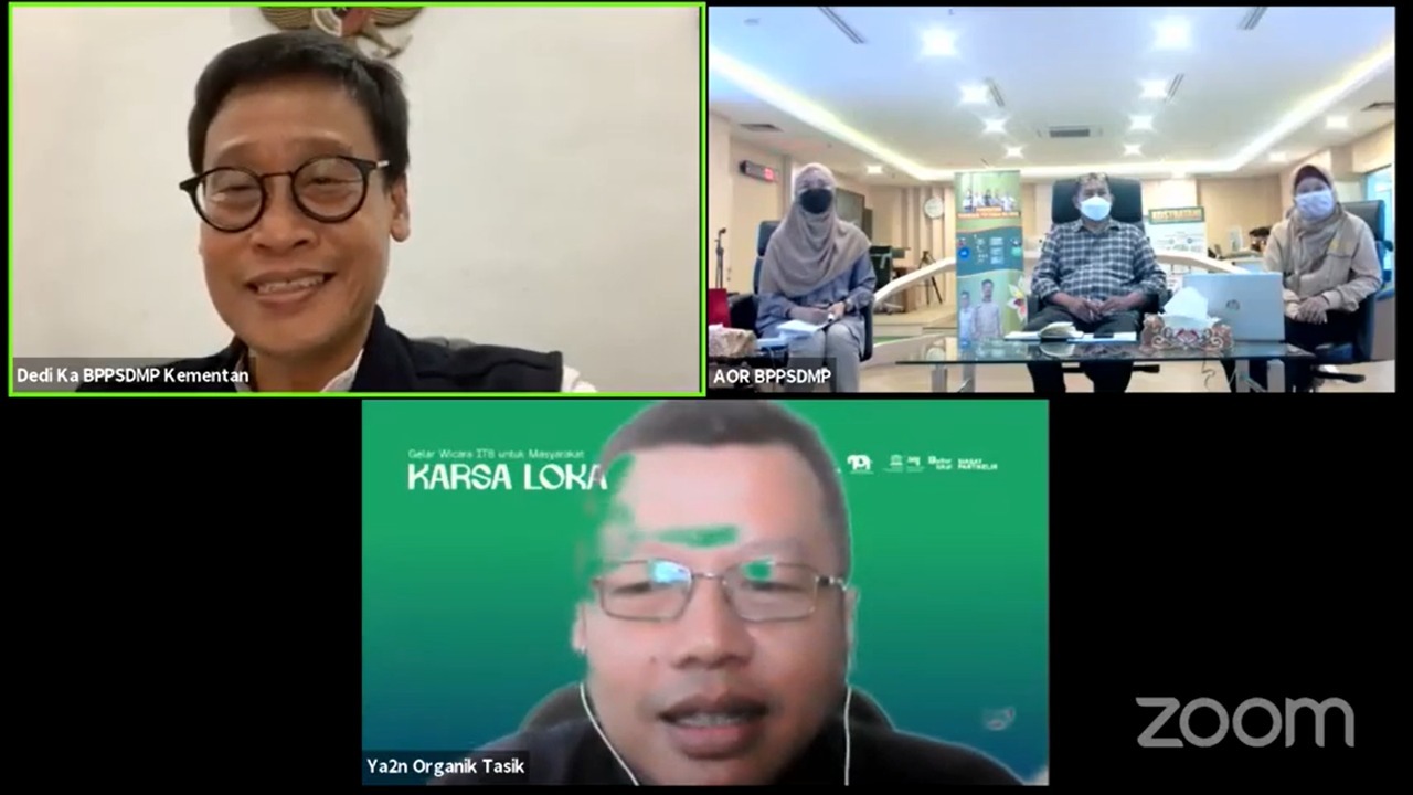 Kegiatan Ngobrol Asyik (Ngobras) volume 29 yang dilaksanakan secara virtual, Selasa (2/11), di AOR BPPSDMP Kementan.